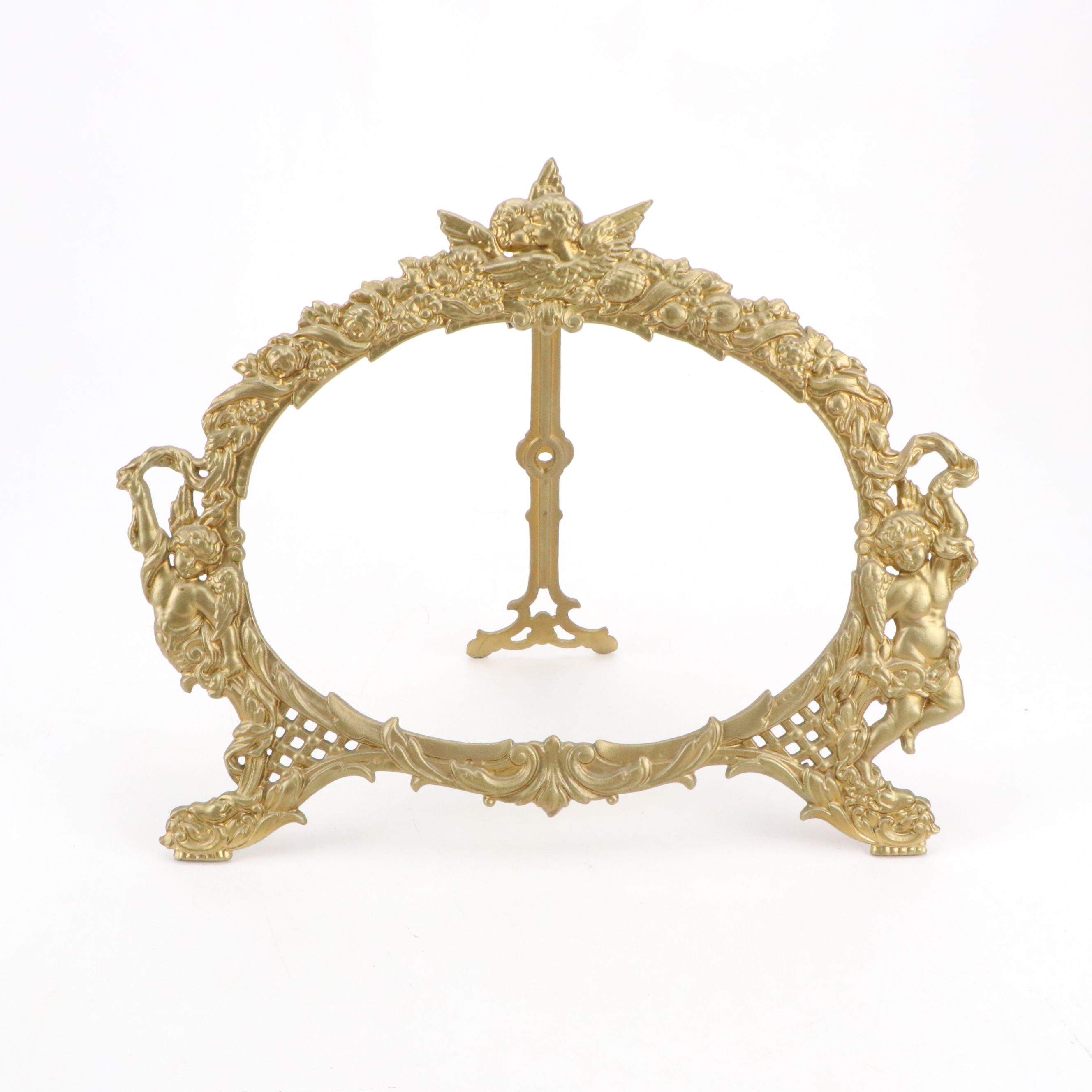 Victorian Style Brass Picture Frames, 20th Century