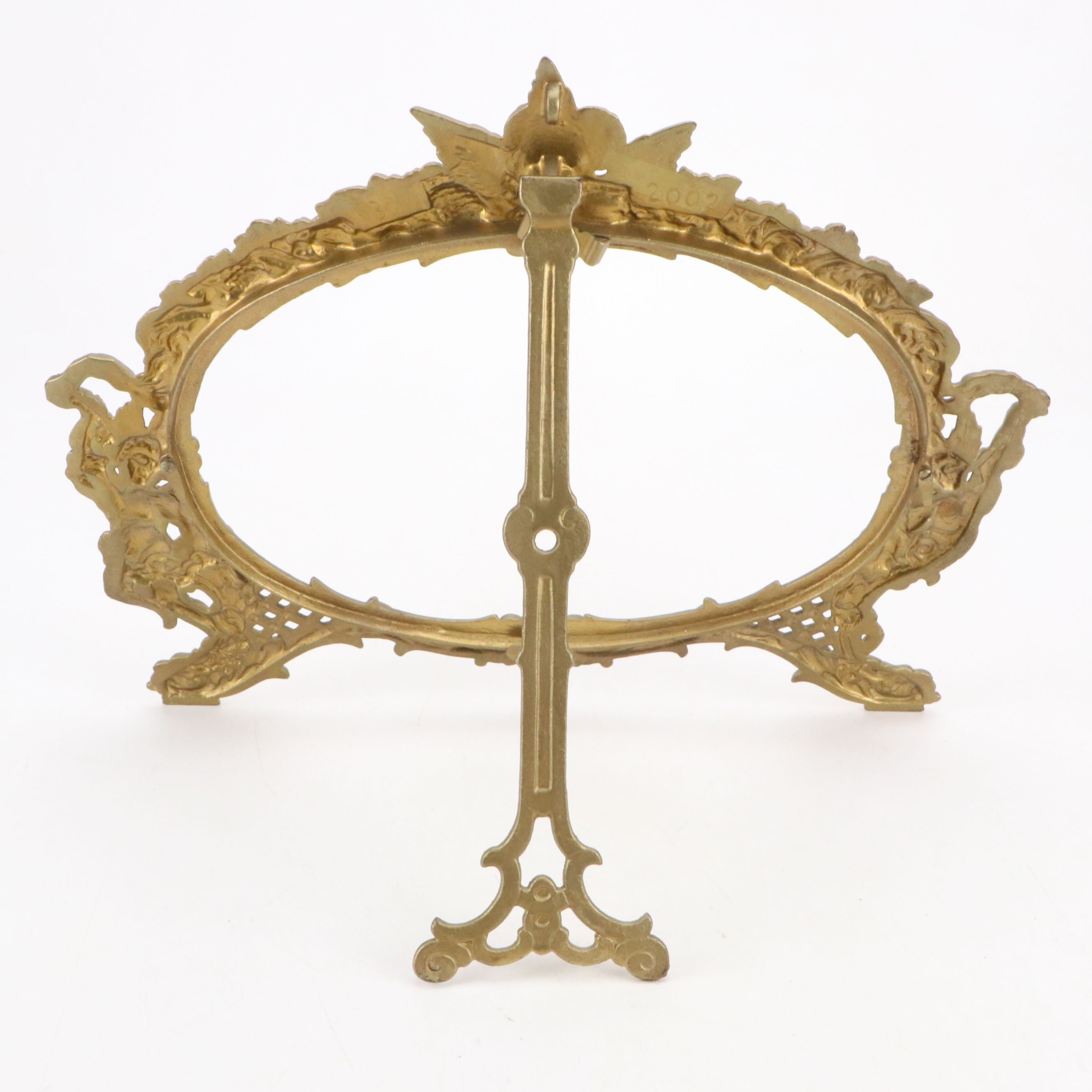 Victorian Style Brass Picture Frames, 20th Century