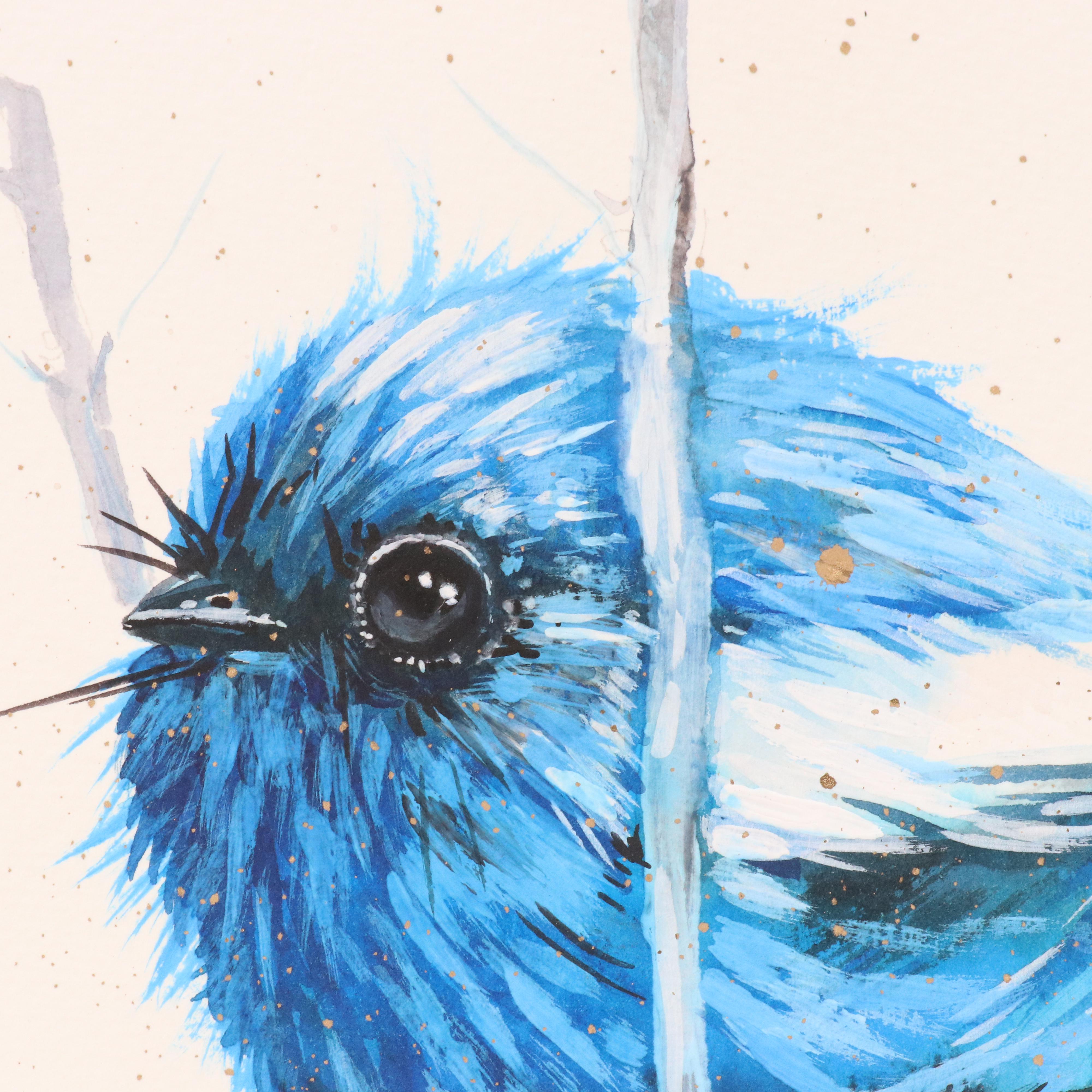 Inga Kovalenko Watercolor Painting of a Bird, 2025