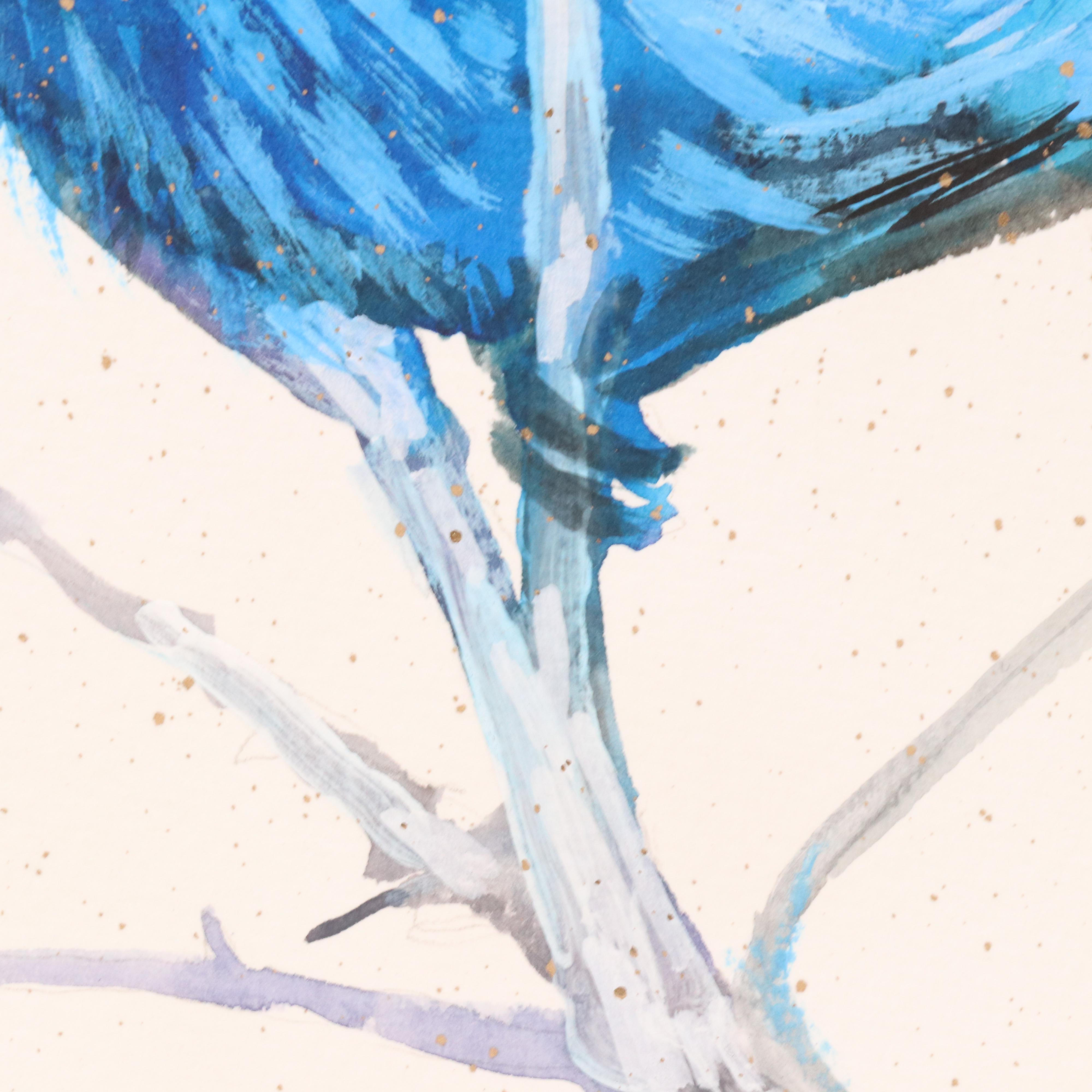 Inga Kovalenko Watercolor Painting of a Bird, 2025