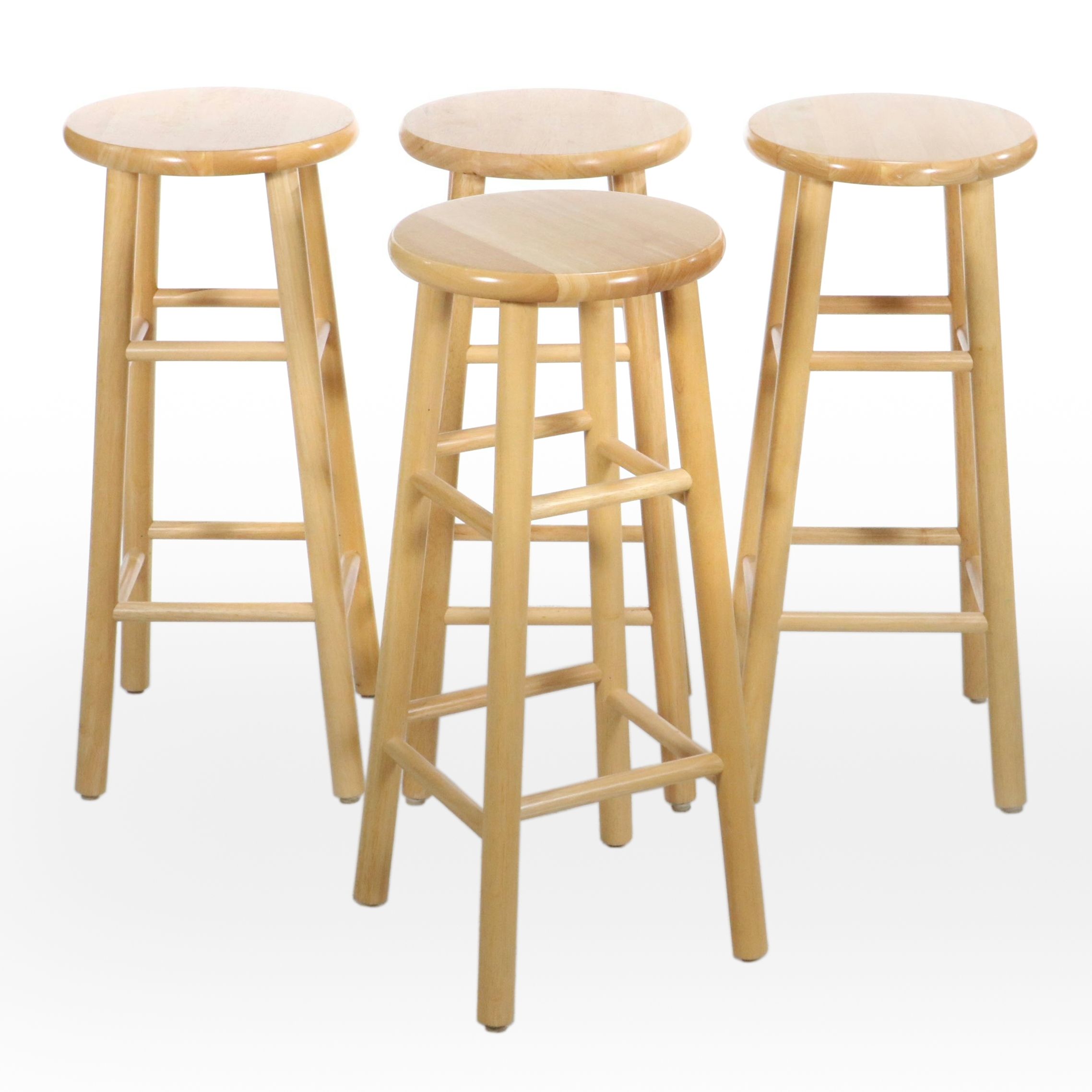 Set of Four Winsome Wood Contemporary Barstools