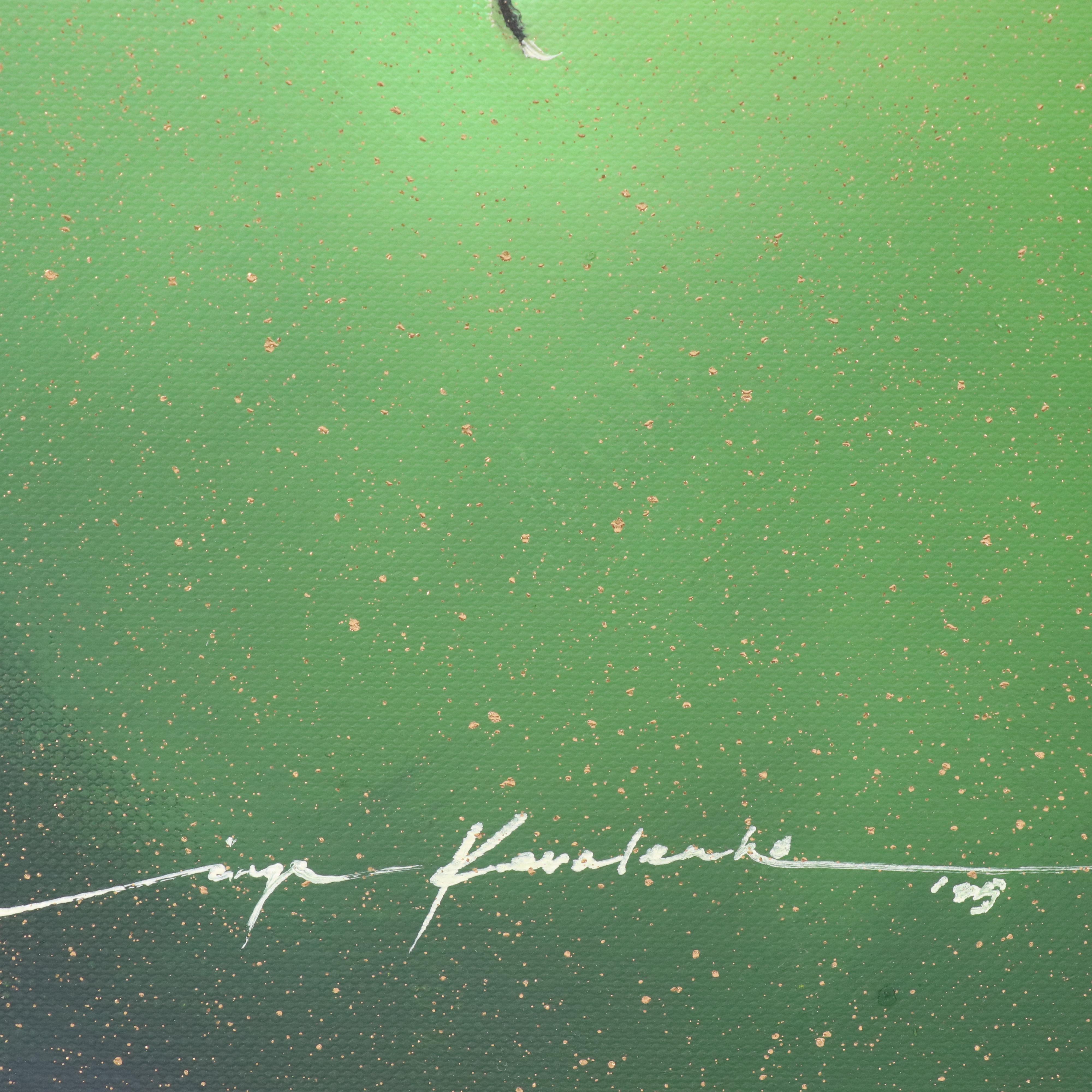 Inga Kovalenko Oil Painting of a Bee, 2025