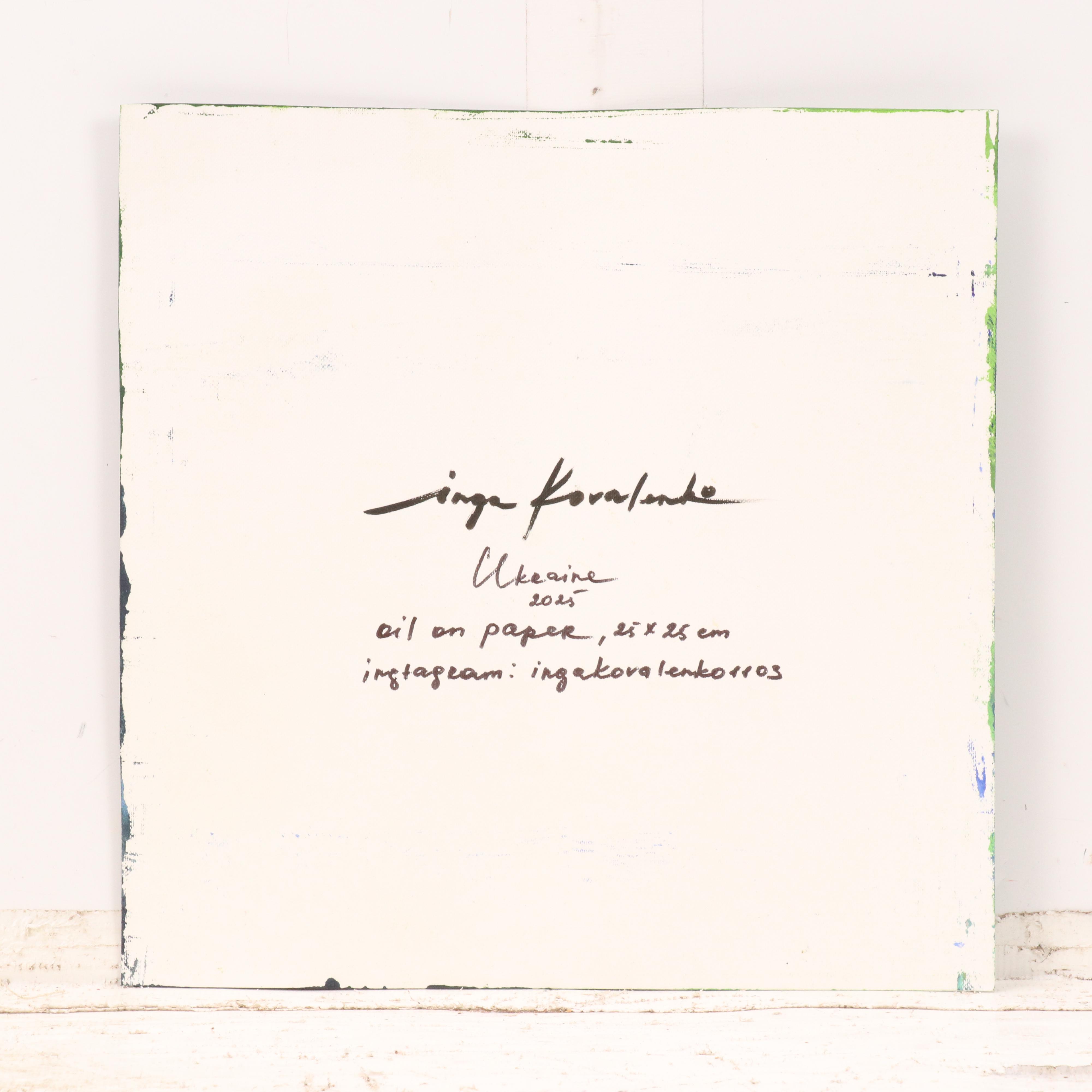 Inga Kovalenko Oil Painting of a Bee, 2025