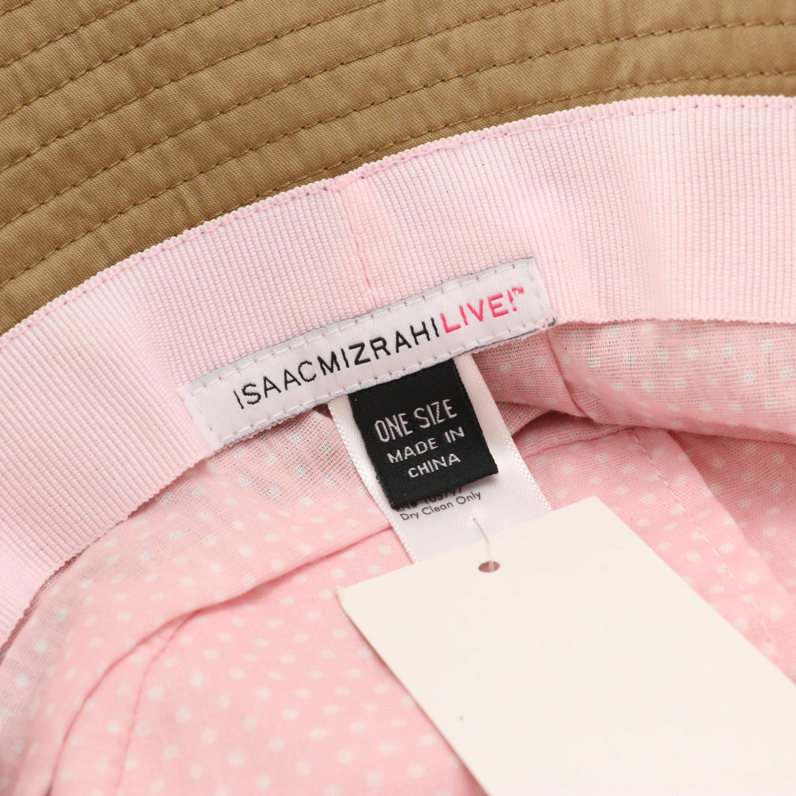 Isaac Mizrahi Cotton Bucket Hats, Other Knit Hats and Peruvian Cone Hat