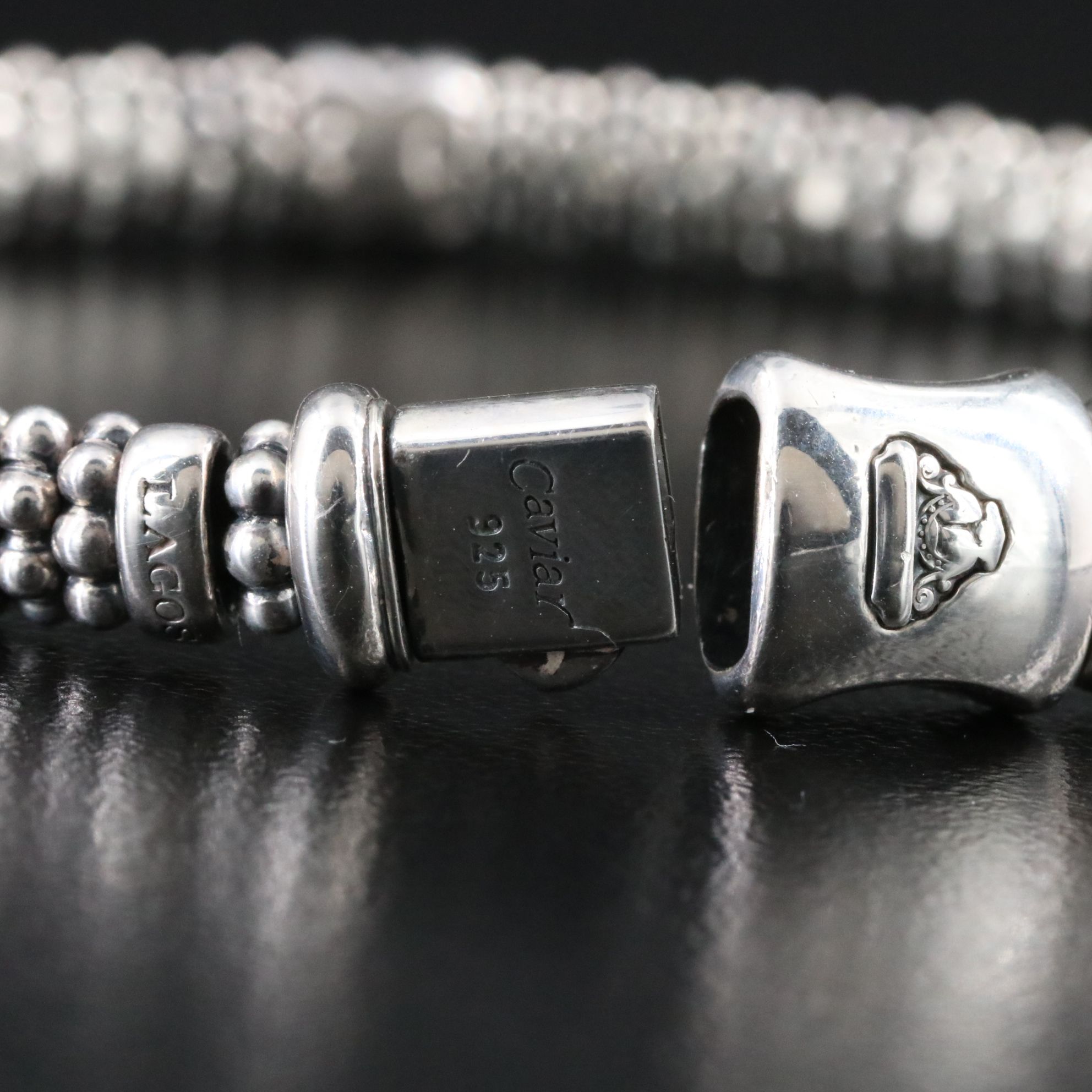 Lagos Embrace Sterling X Station Bracelet