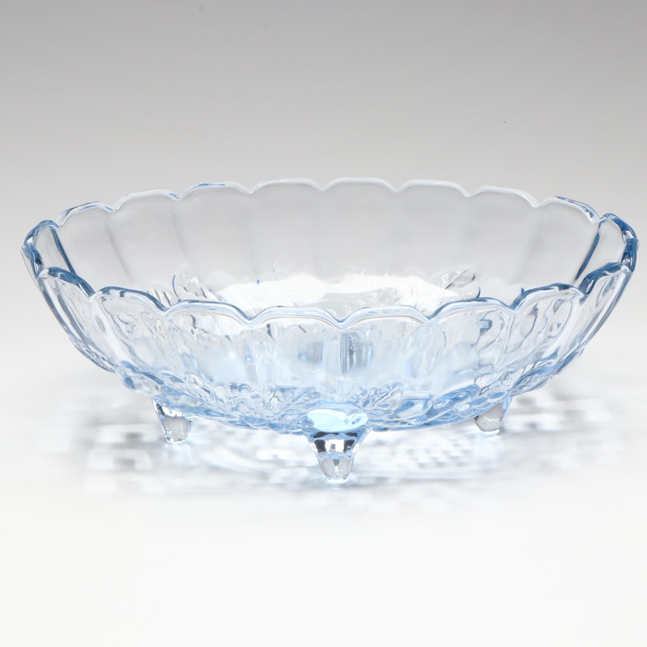 Blue Glass Decorative Bowls