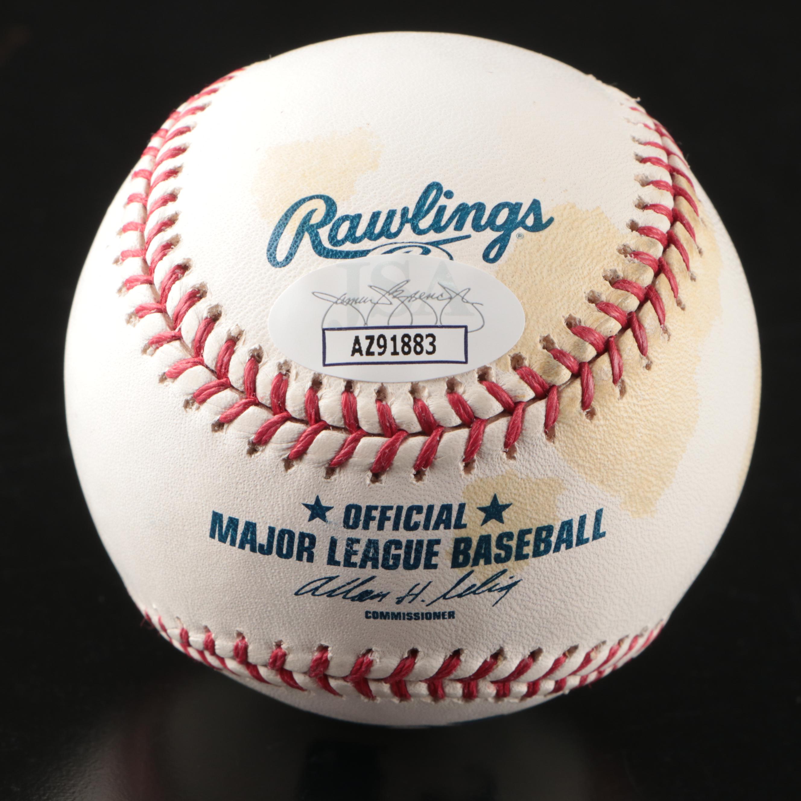 Yogi Berra Signed Rawlings Official Major League Baseball, JSA