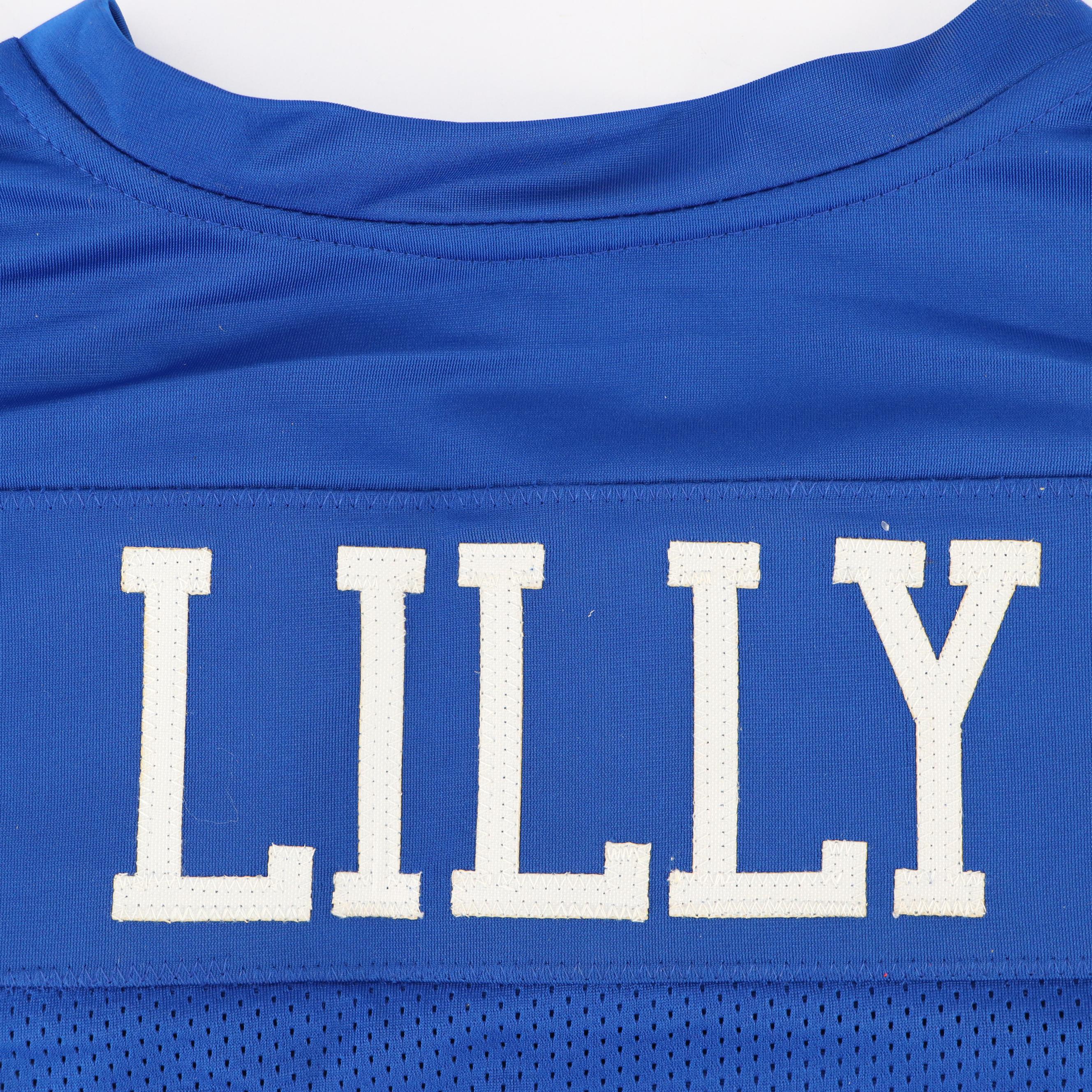 Bob Lilly Signed Dallas Cowboys Football Jersey, JSA