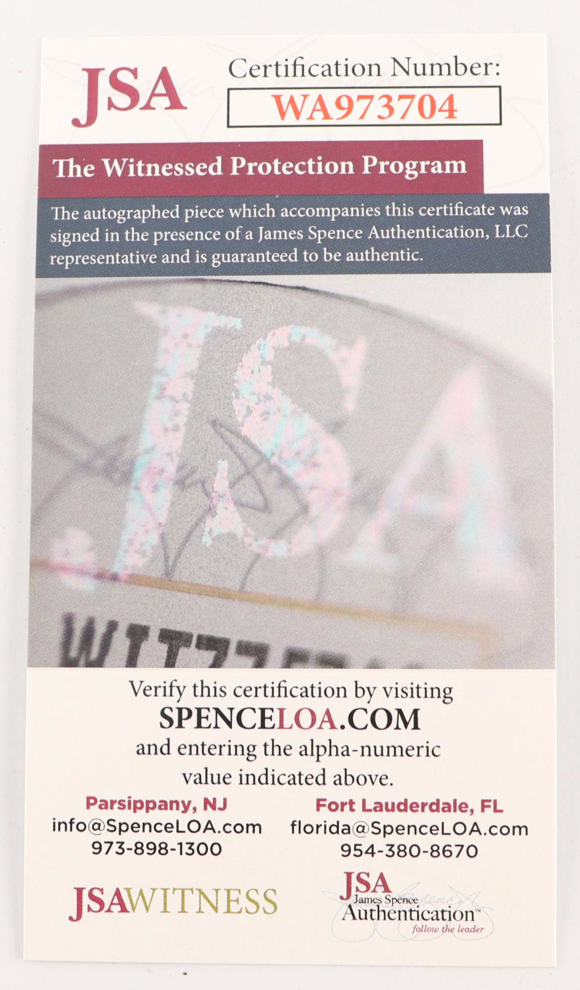 Bob Lilly Signed Dallas Cowboys Football Jersey, JSA