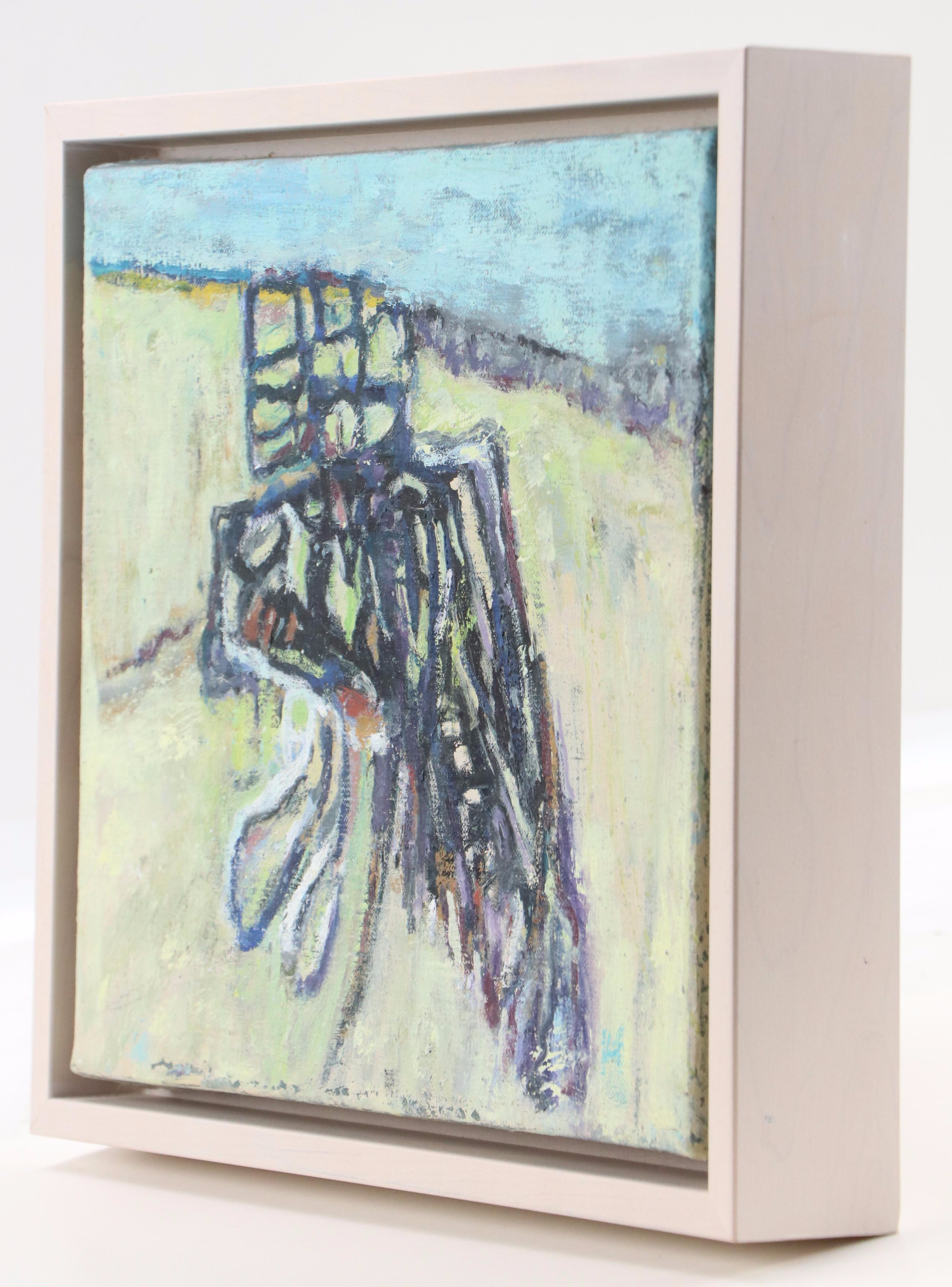 Megan Hinton Abstract Oil Painting "Twist," 2016