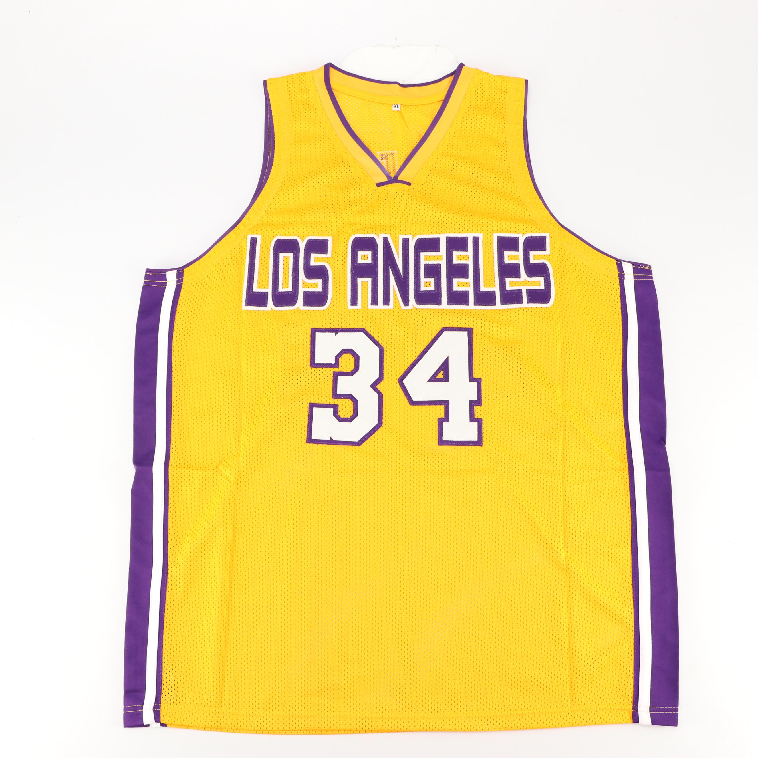 Shaquille O’Neal Signed Los Angeles Lakers Basketball Jersey, Beckett