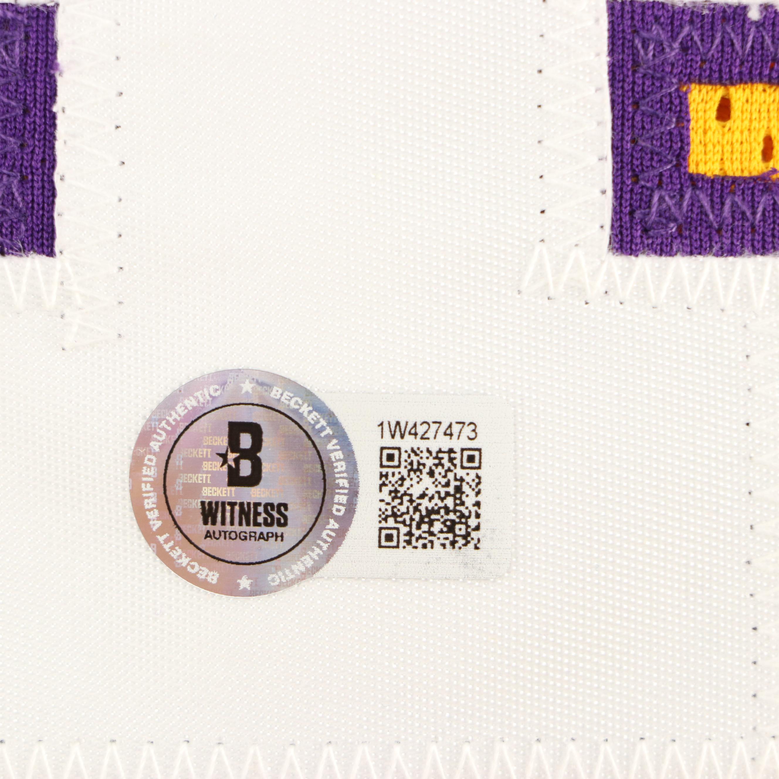 Shaquille O’Neal Signed Los Angeles Lakers Basketball Jersey, Beckett