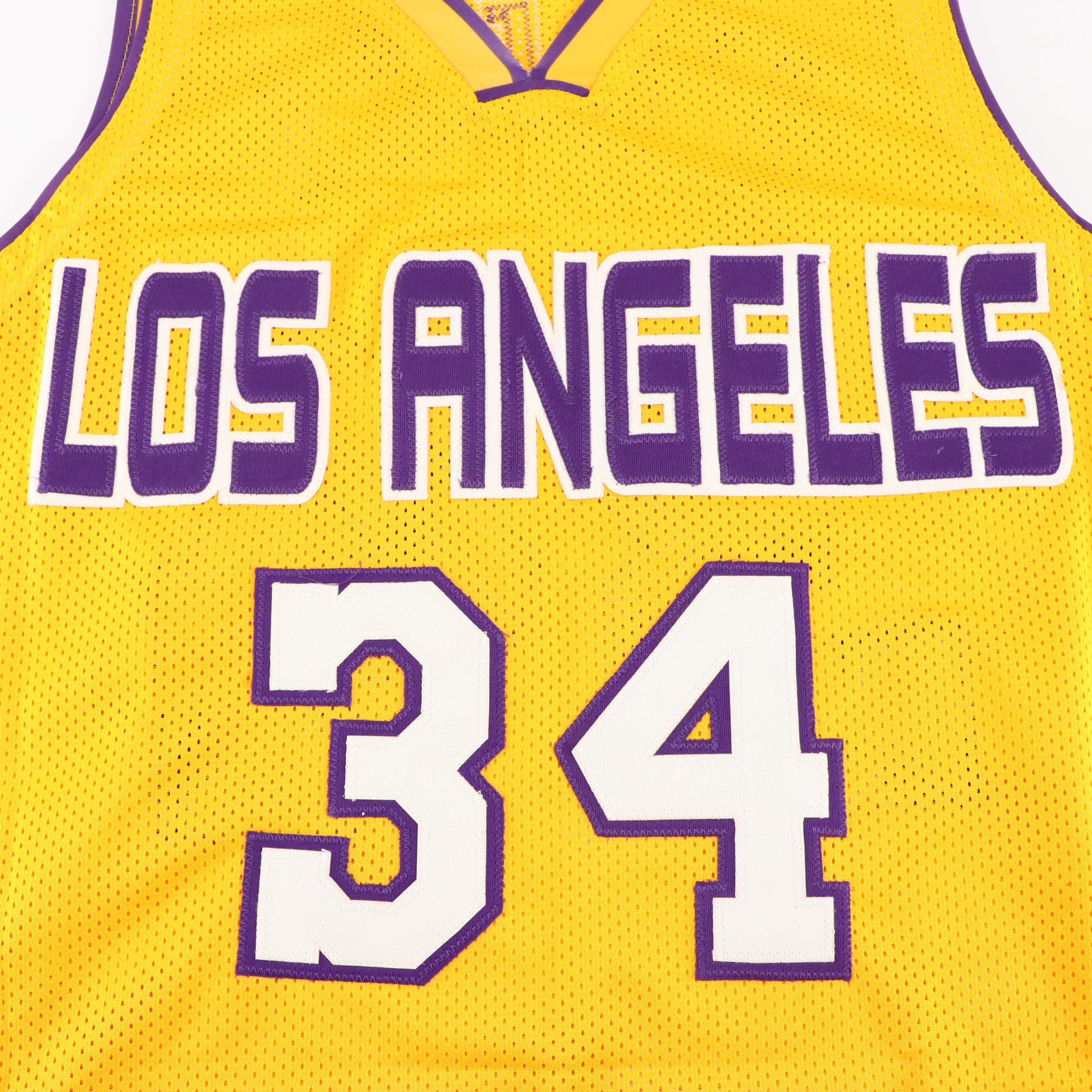 Shaquille O’Neal Signed Los Angeles Lakers Basketball Jersey, Beckett