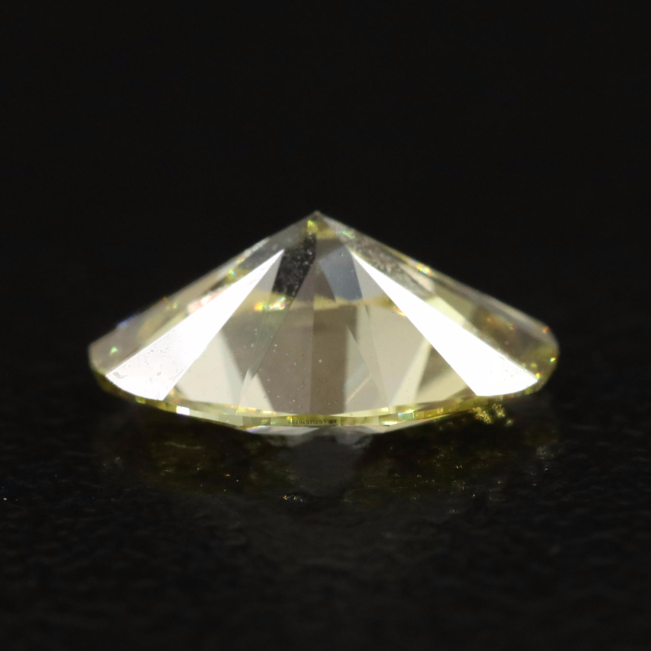 Loose 1.21 CT Lab Grown Fancy Diamond with IGI Report