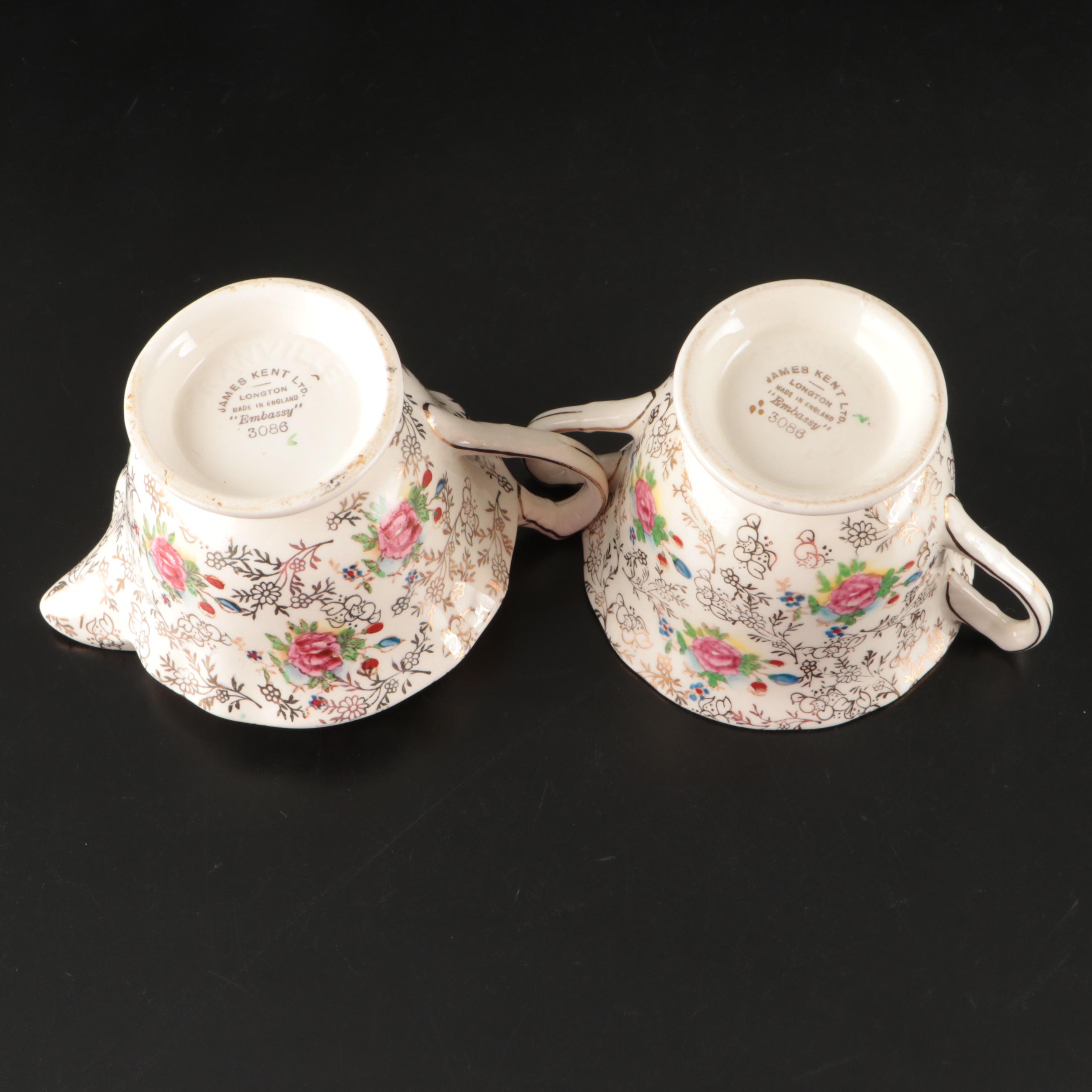 James Kent "Embassy" Porcelain Teaware