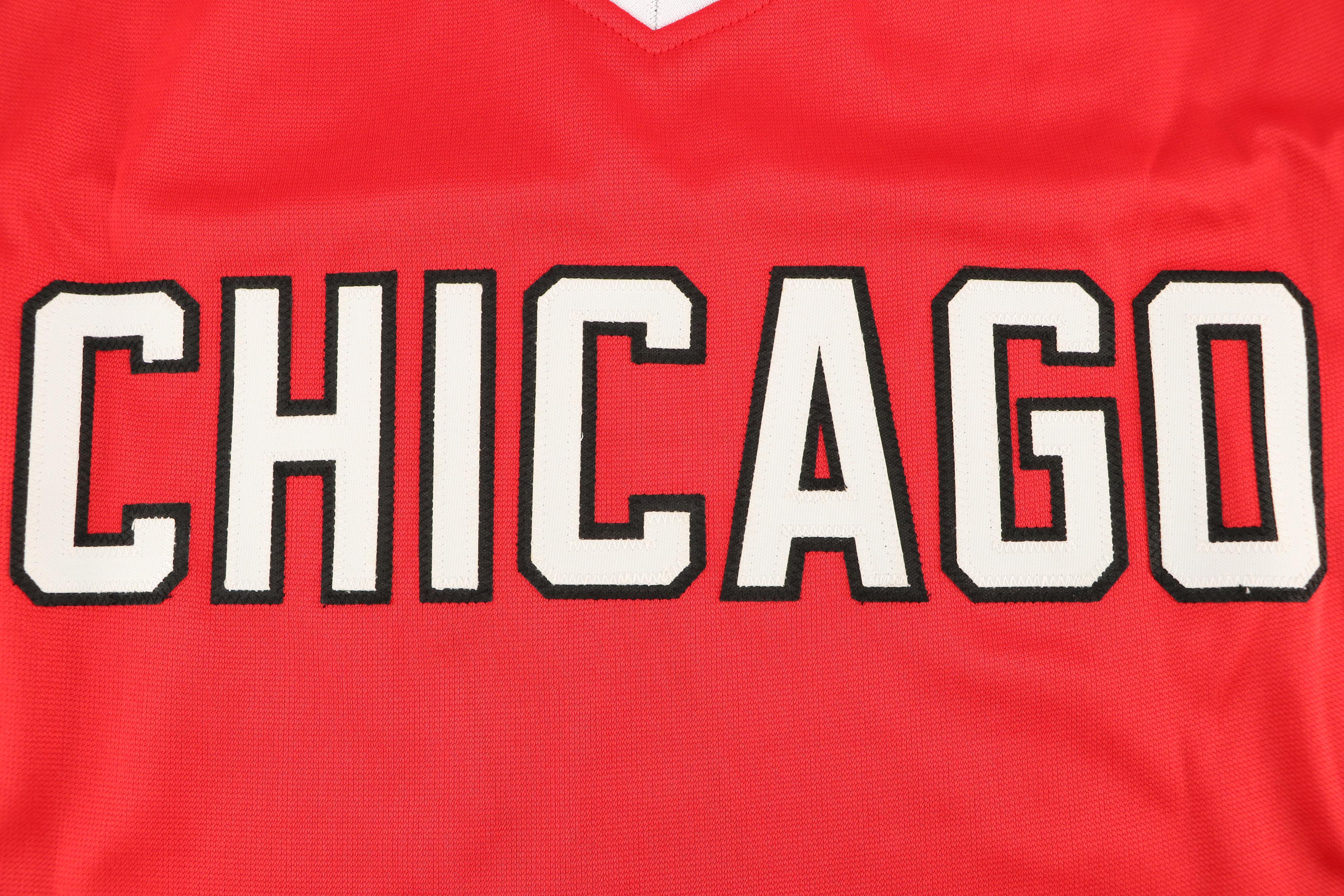 Chris Chelios Signed “HOF 2013” Chicago Blackhawks Hockey Jersey, Beckett