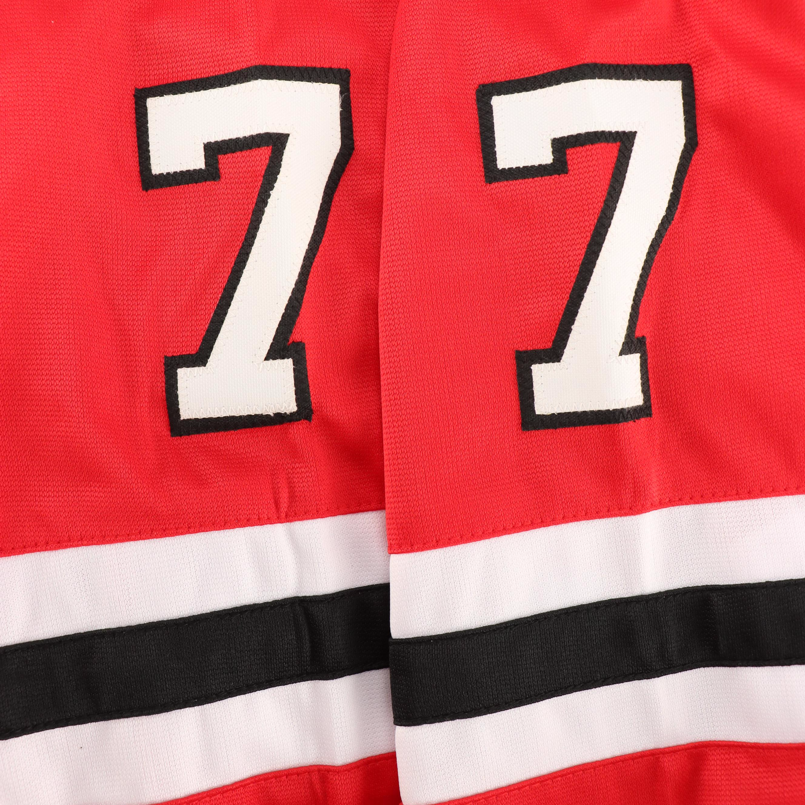 Chris Chelios Signed “HOF 2013” Chicago Blackhawks Hockey Jersey, Beckett