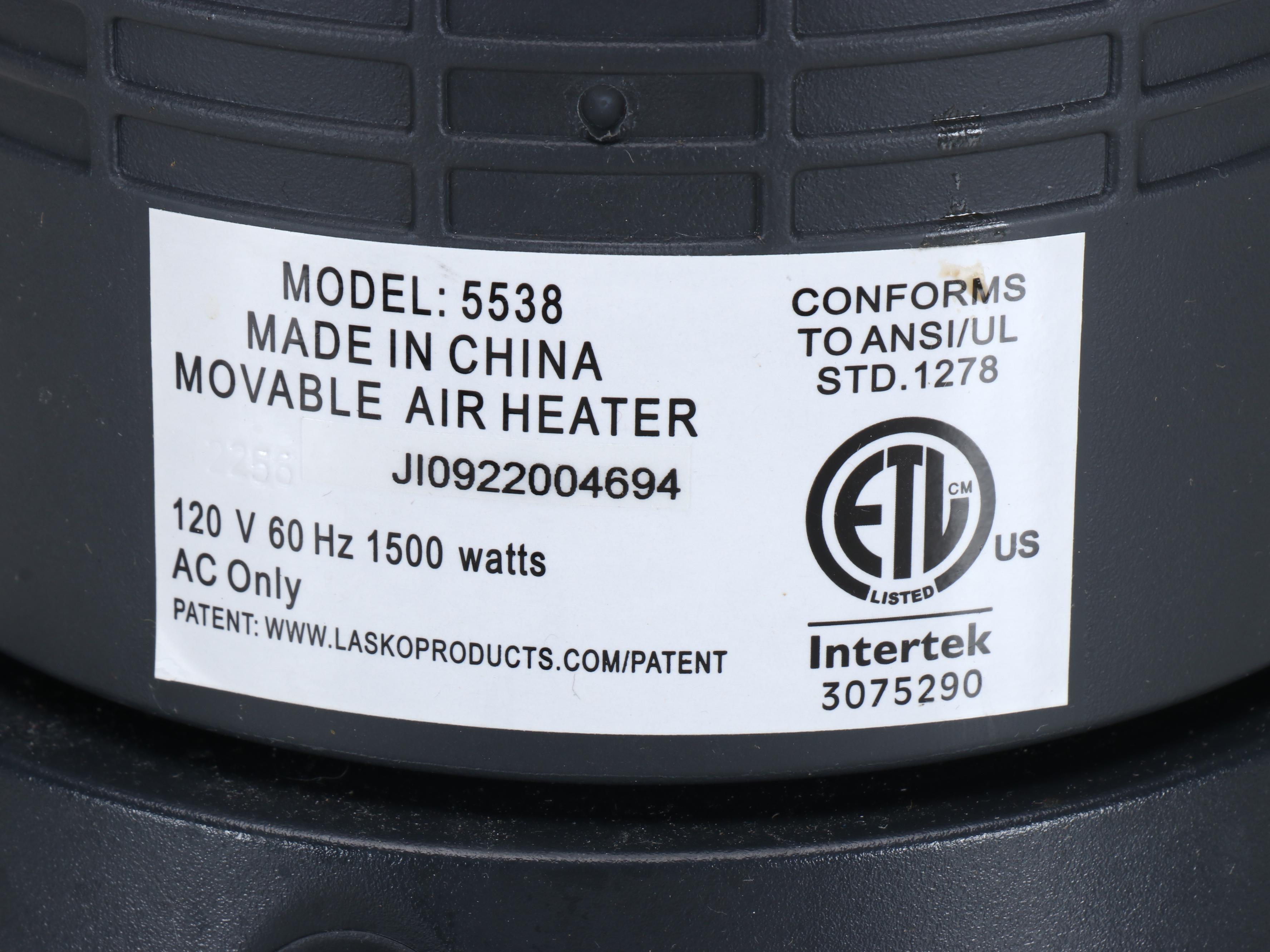 Lasko Portable Space Heaters