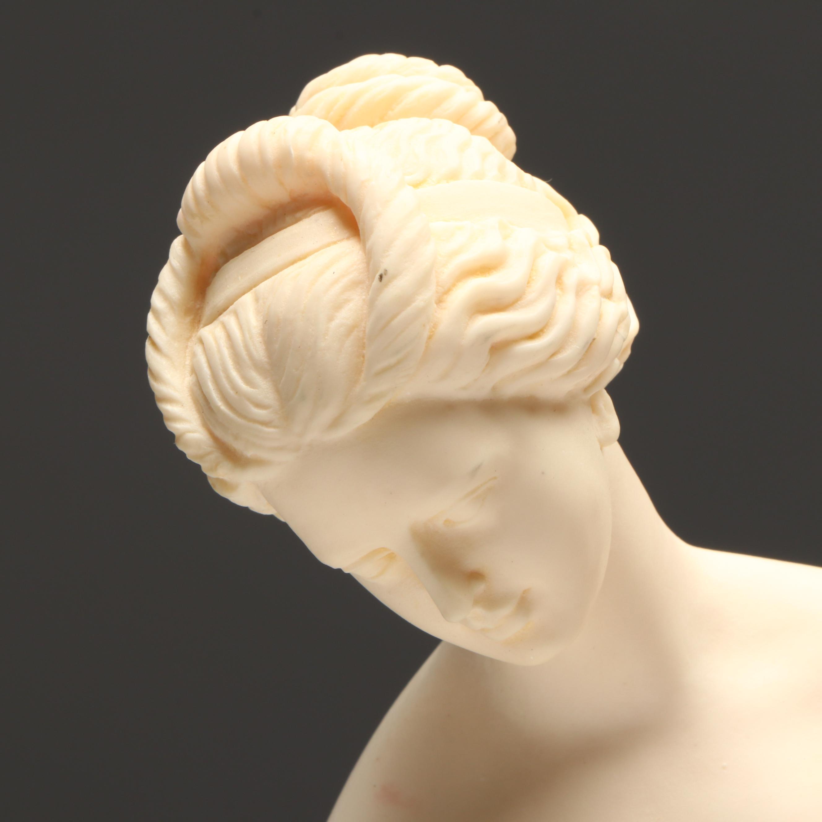 A. Santini Italian Classical Nude Bathing Figures, Mid-Late 20th Century