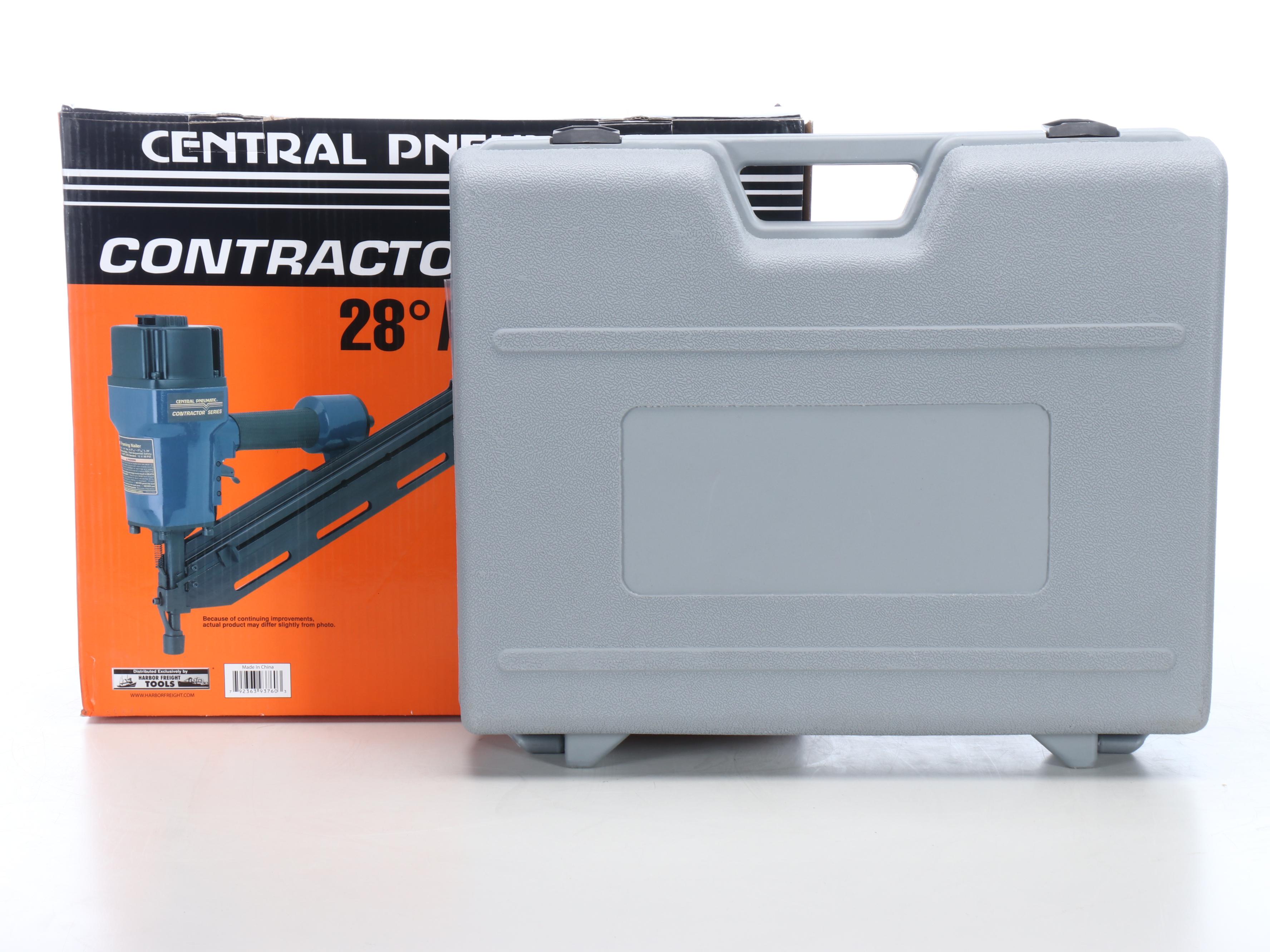 Central Pneumatic Contractor Series Air Framing Nailer