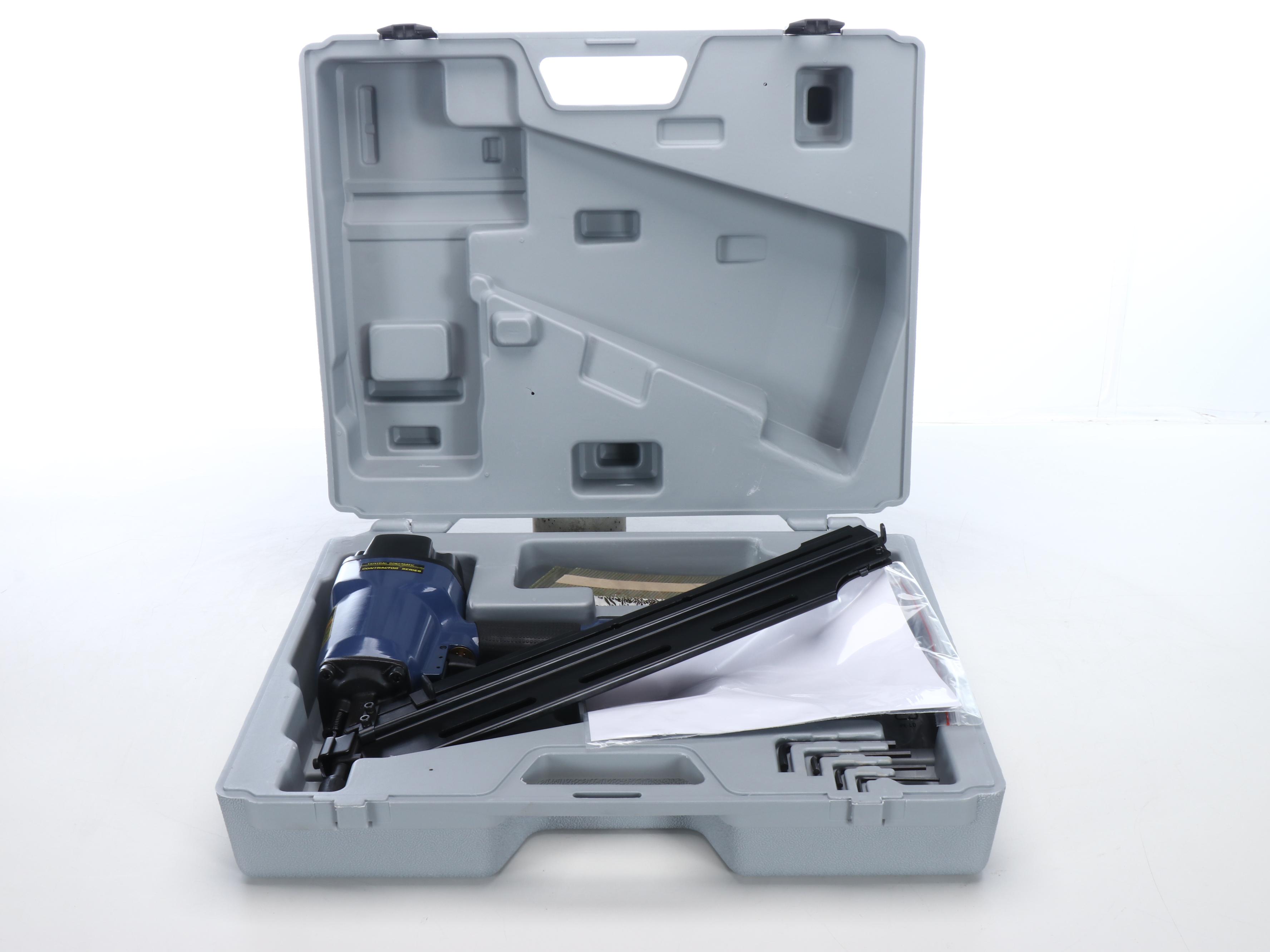 Central Pneumatic Contractor Series Air Framing Nailer