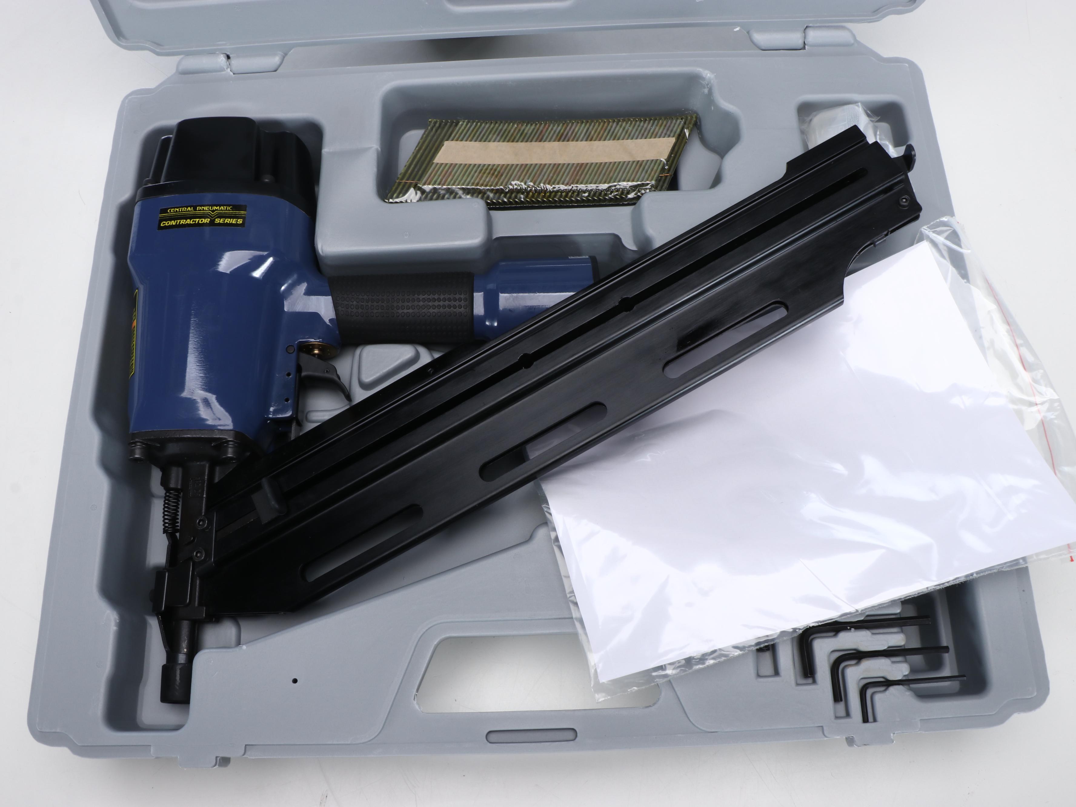 Central Pneumatic Contractor Series Air Framing Nailer