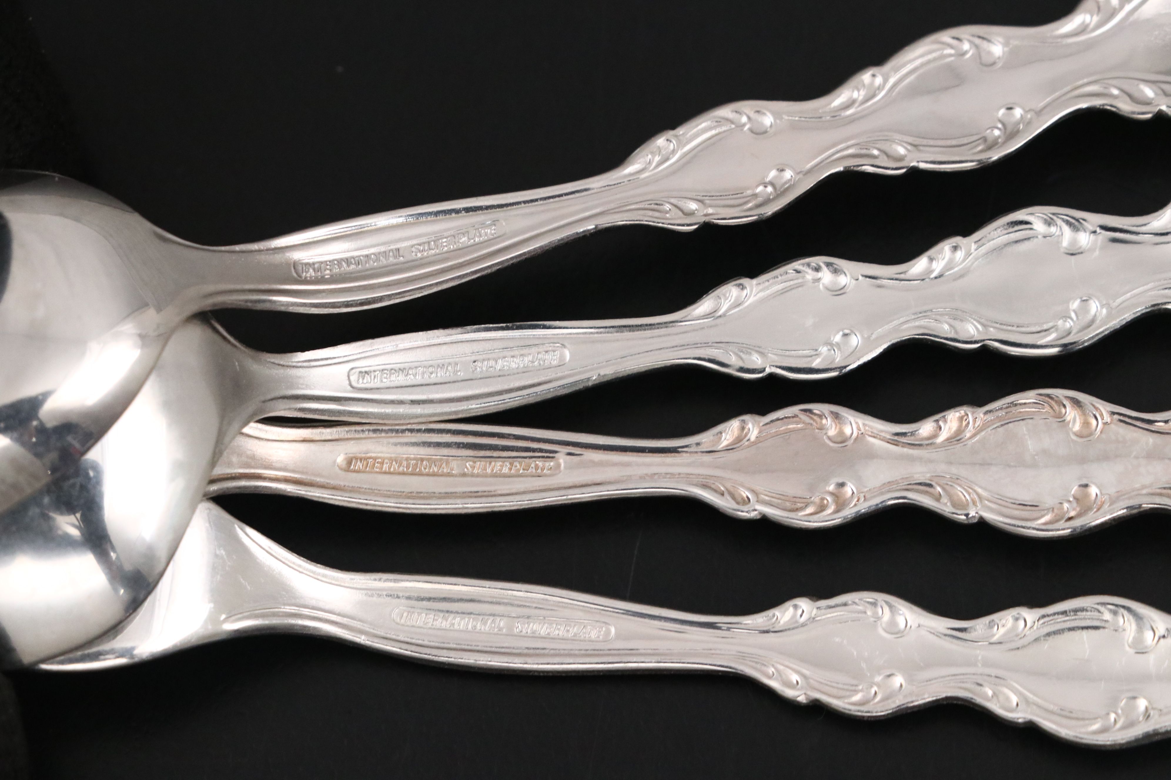 American Silver Plate Flatware with Other Norwegian Silver Plate Flatware