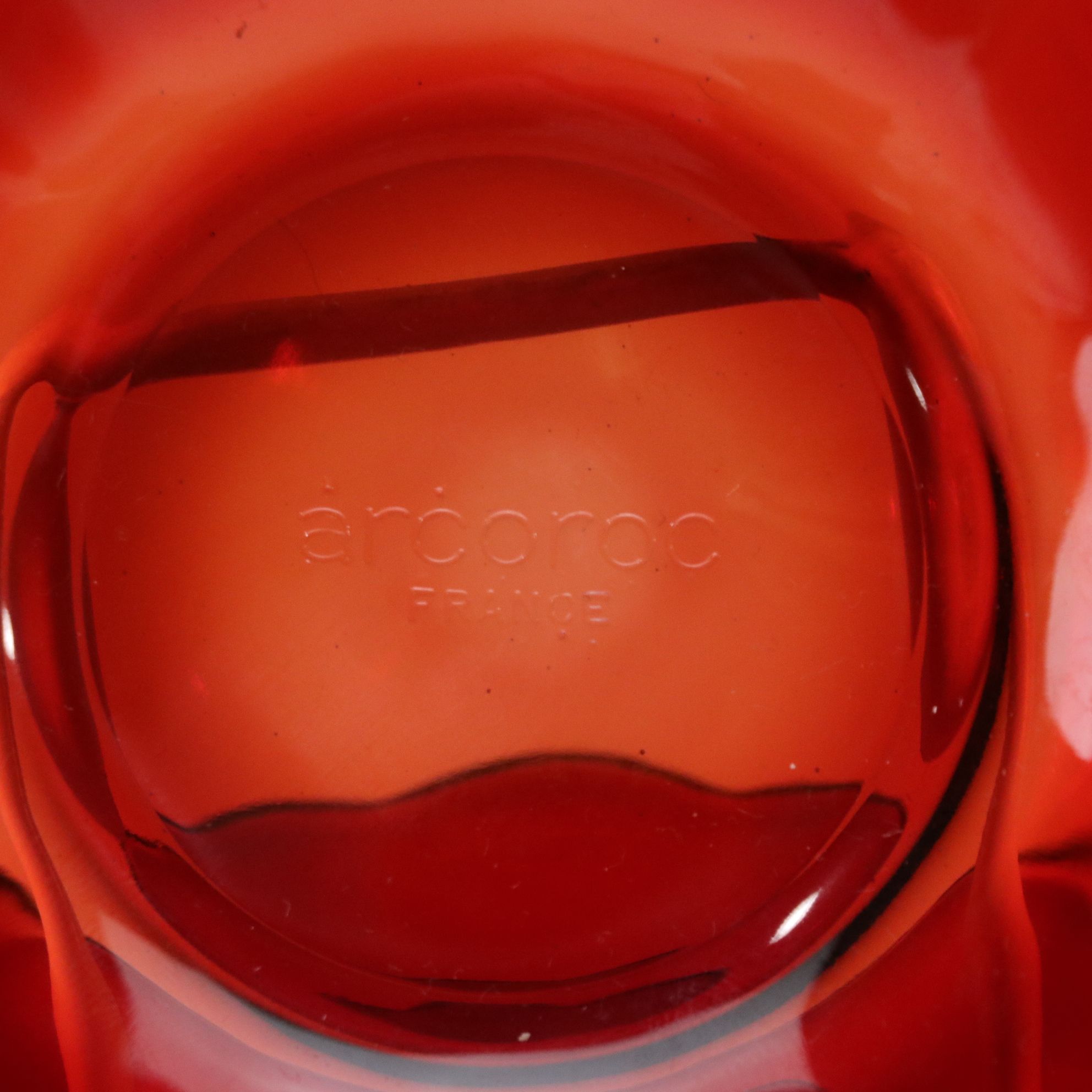 Ruby Glass Platter, Dessert Bowl & Other Dinnerware