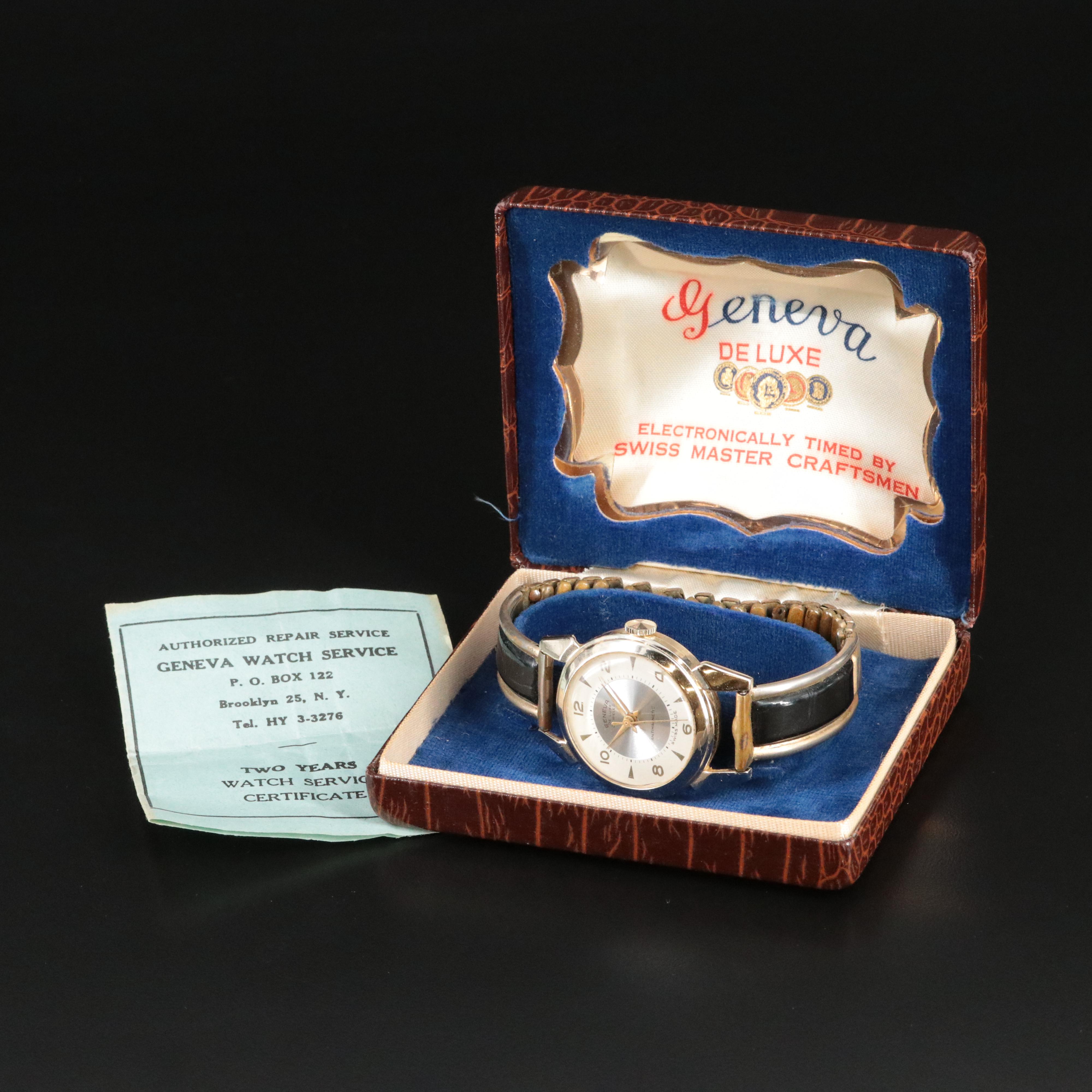 Geneva De Luxe Aluminum Swiss Made Watch