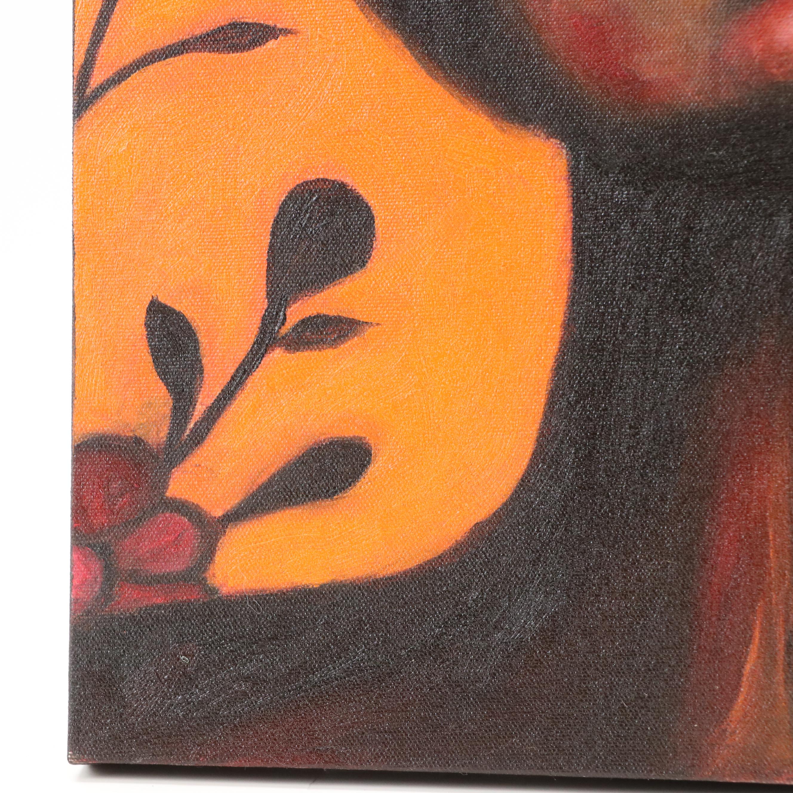 Oluwakemi Omowaire Portrait Oil Painting "Memories that Linger"