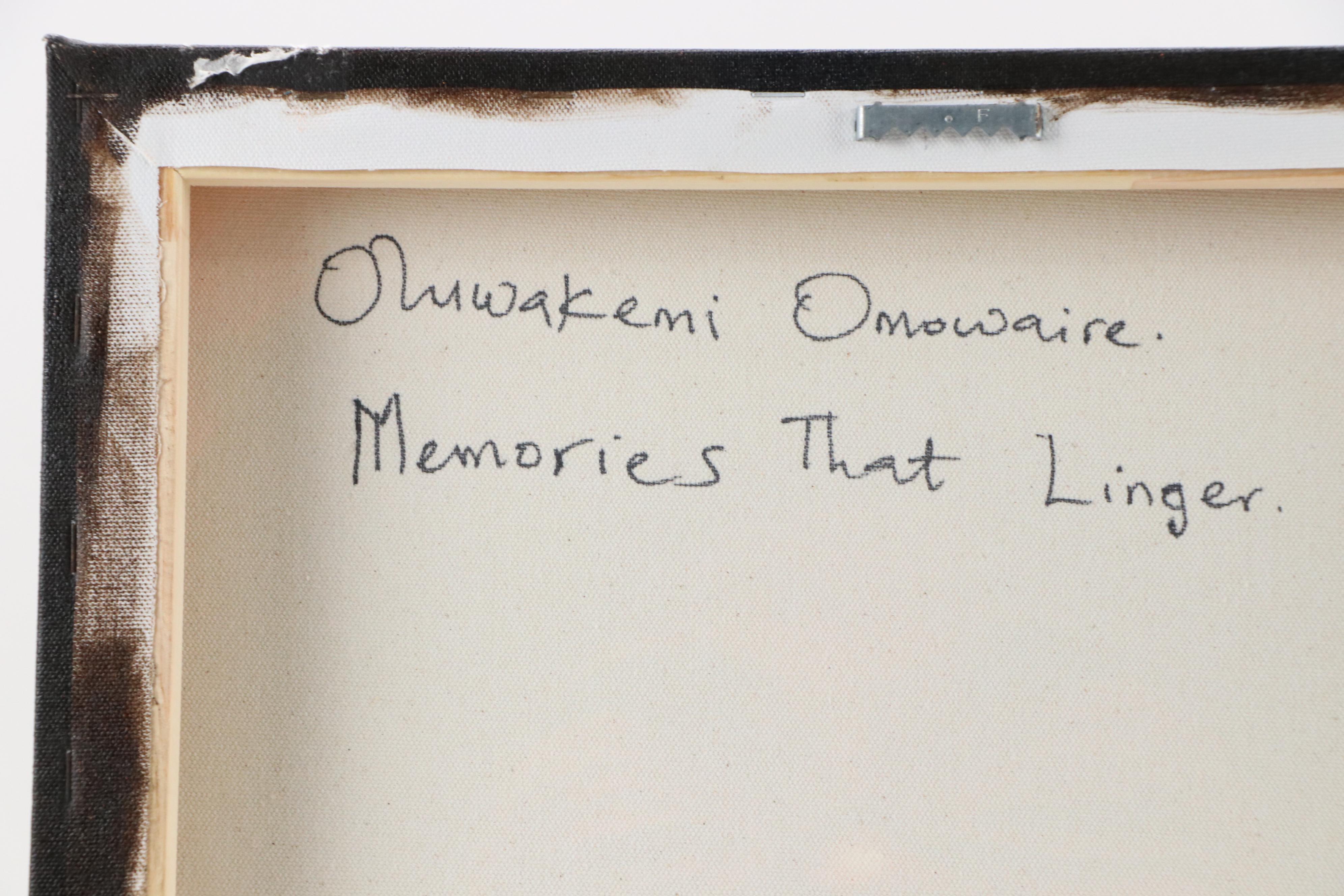 Oluwakemi Omowaire Portrait Oil Painting "Memories that Linger"