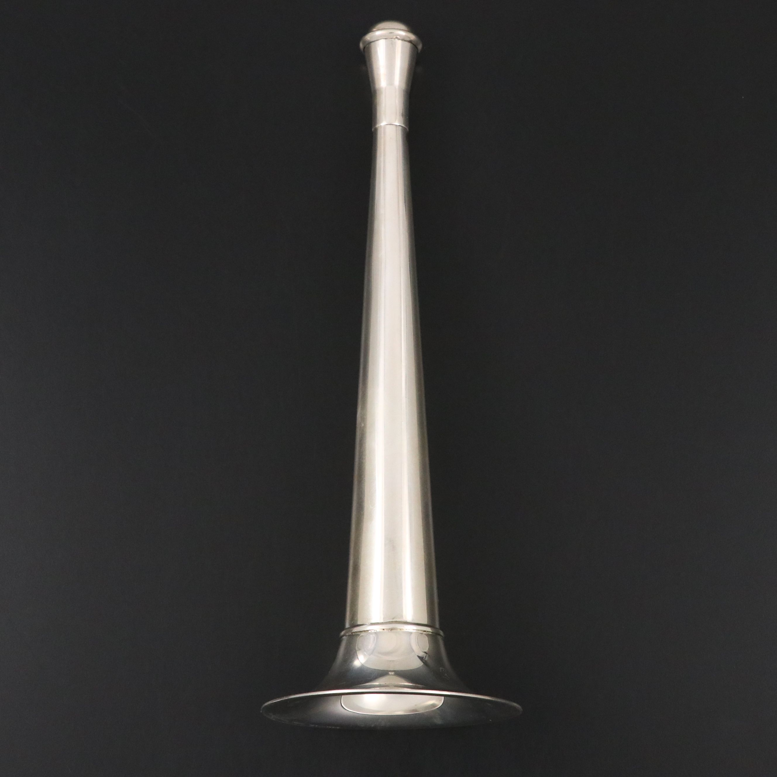 Tiffany & Co. Sterling Silver Birthday Hat, Noise Maker and Horn