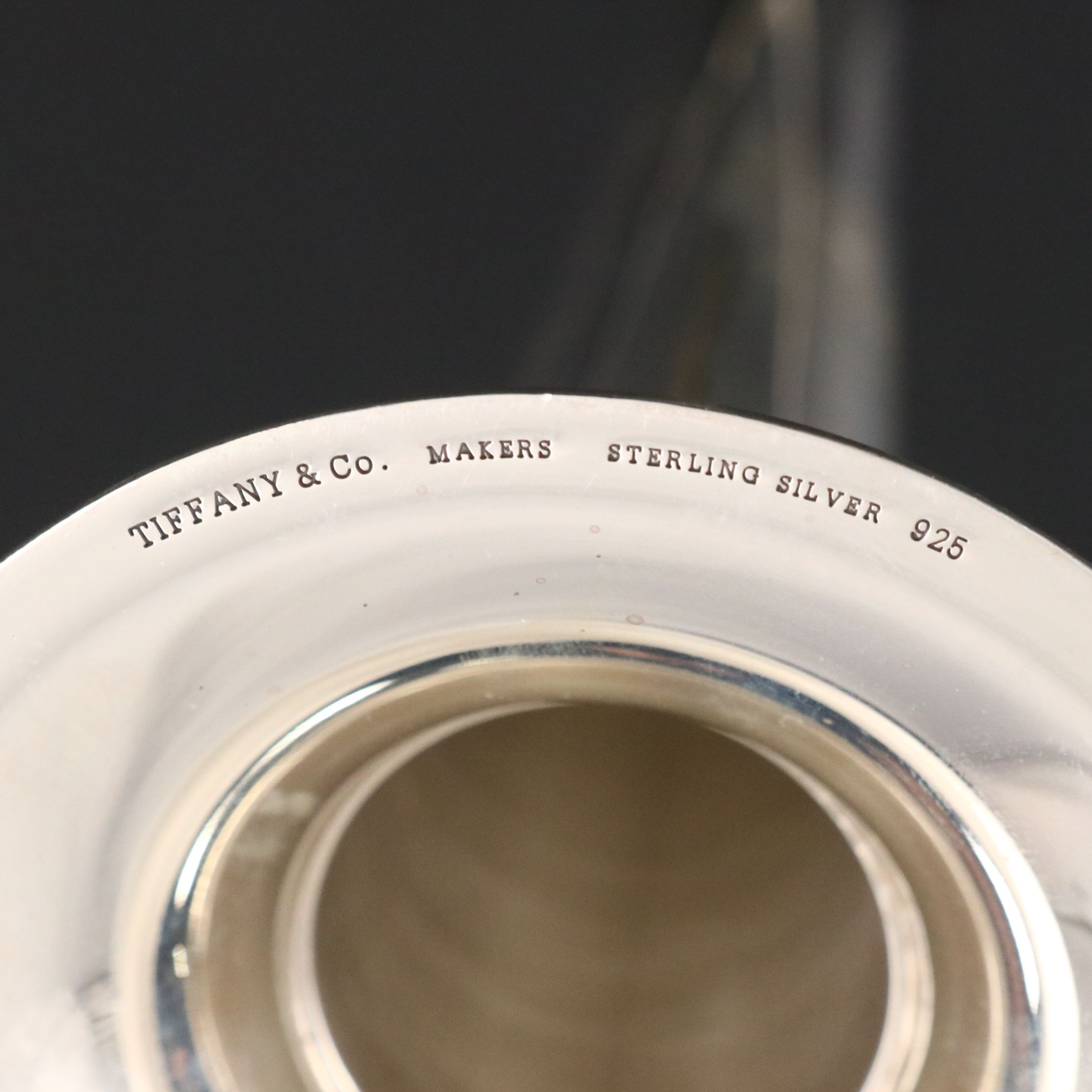 Tiffany & Co. Sterling Silver Birthday Hat, Noise Maker and Horn