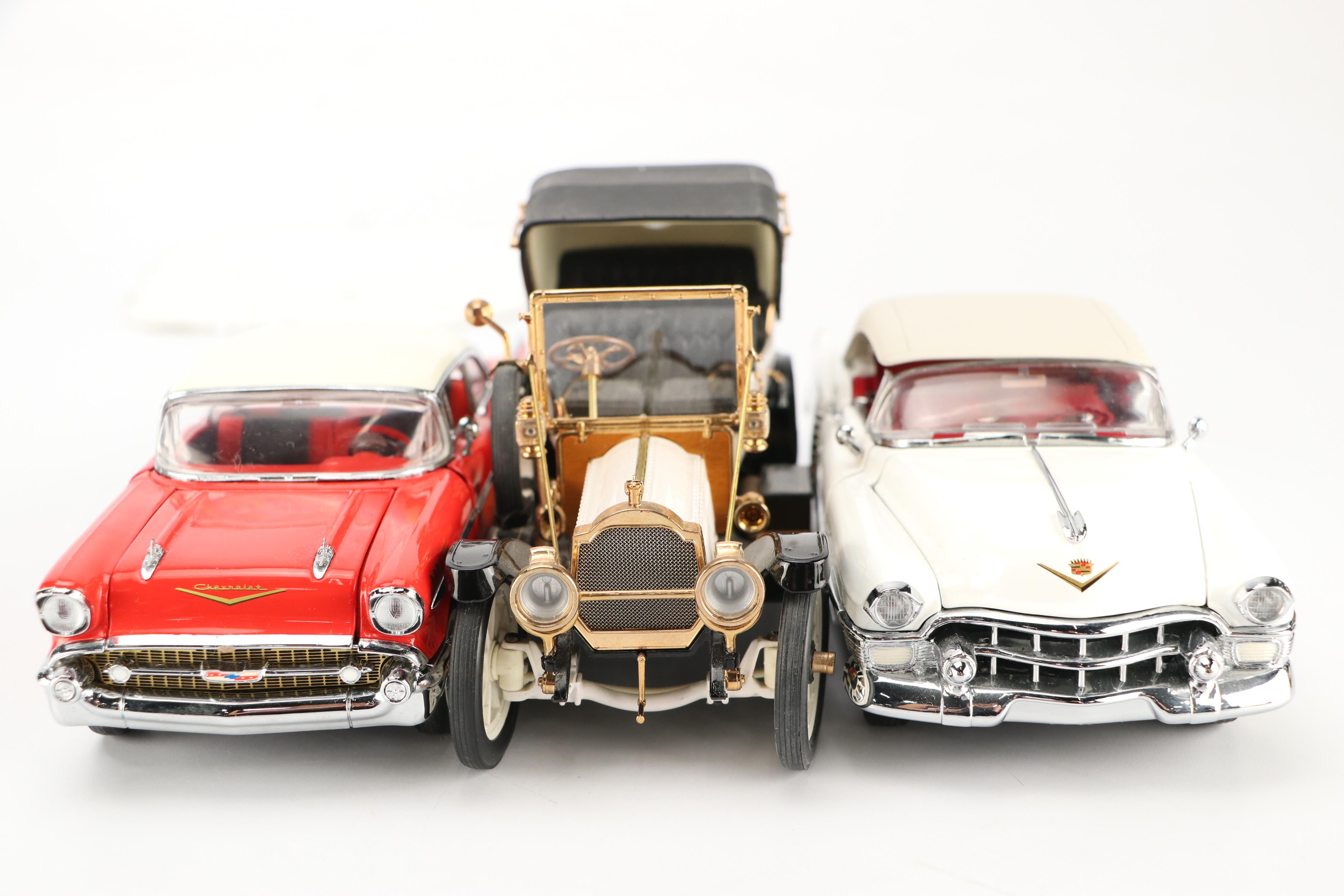 Franklin Mint "1912 Packard Victoria Model 1-48" and More Model Cars