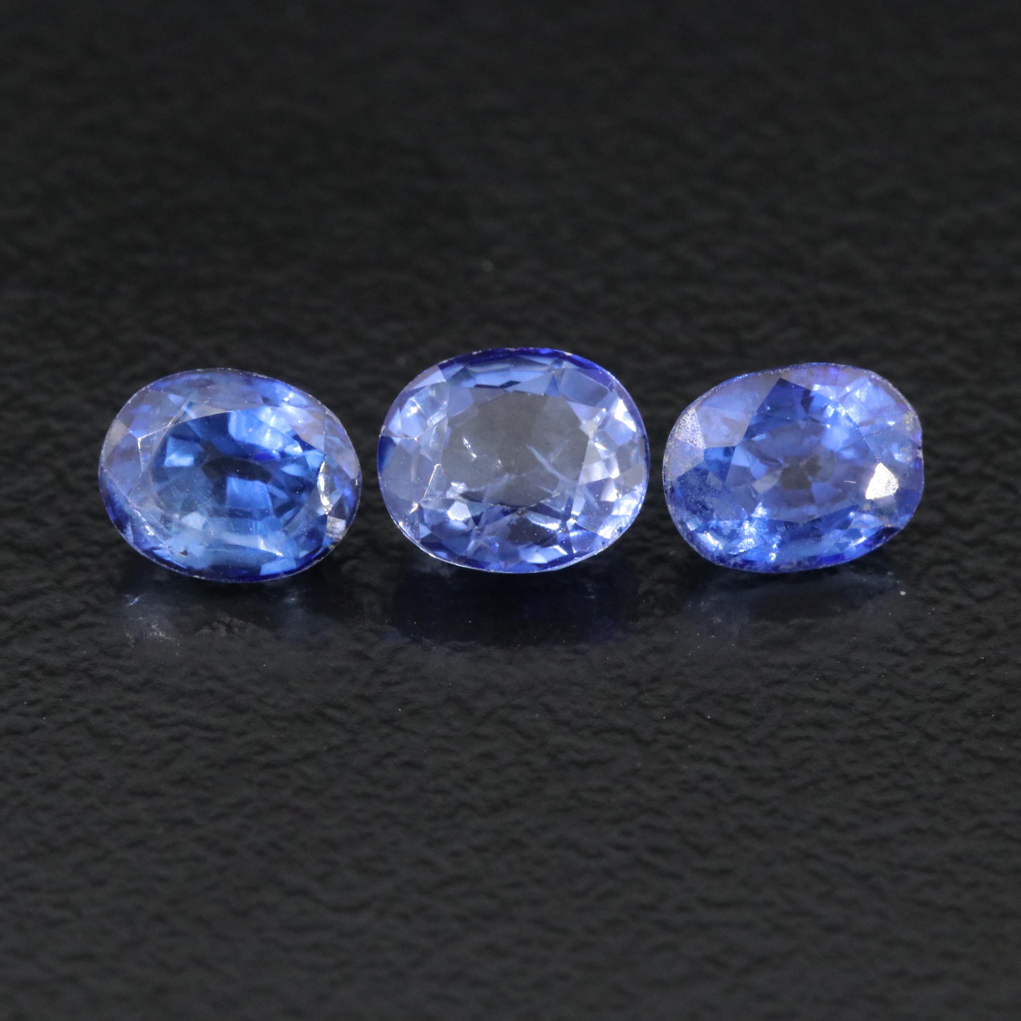 Loose 2.81 CTW Sapphire Lot