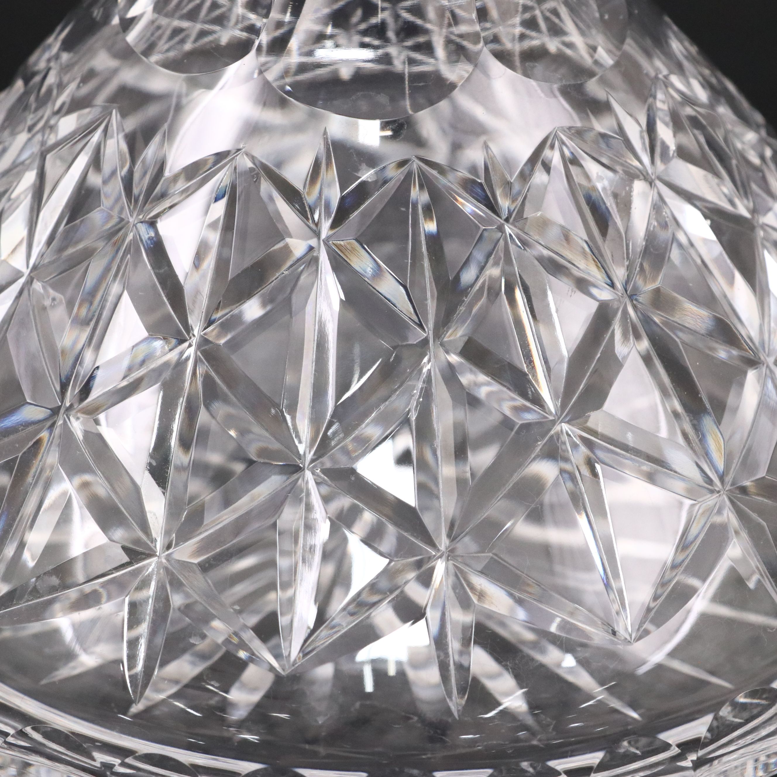 Stuart Cut Crystal Stoppered Decanter