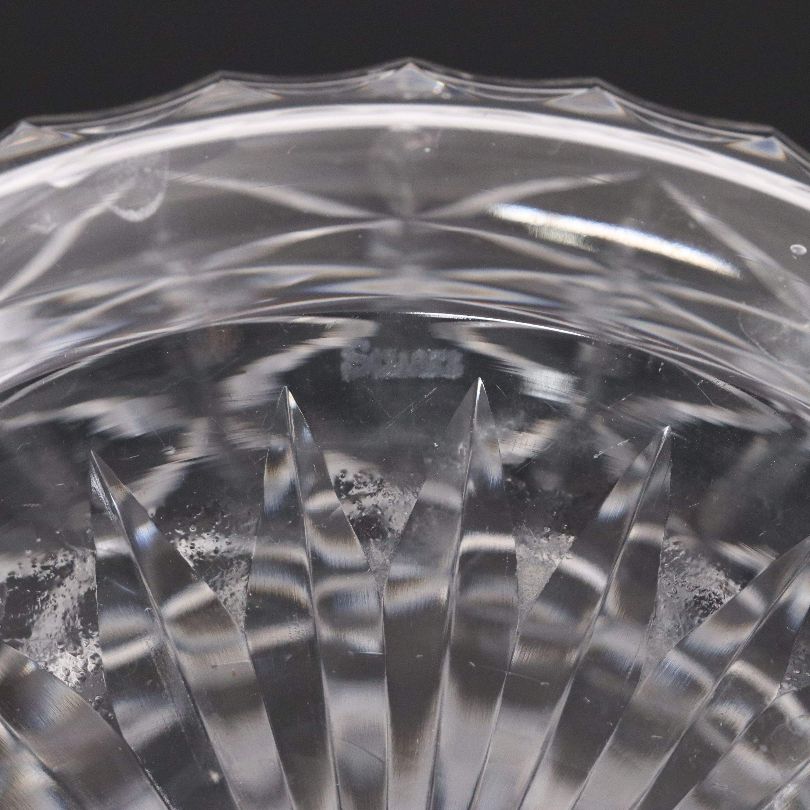 Stuart Cut Crystal Stoppered Decanter