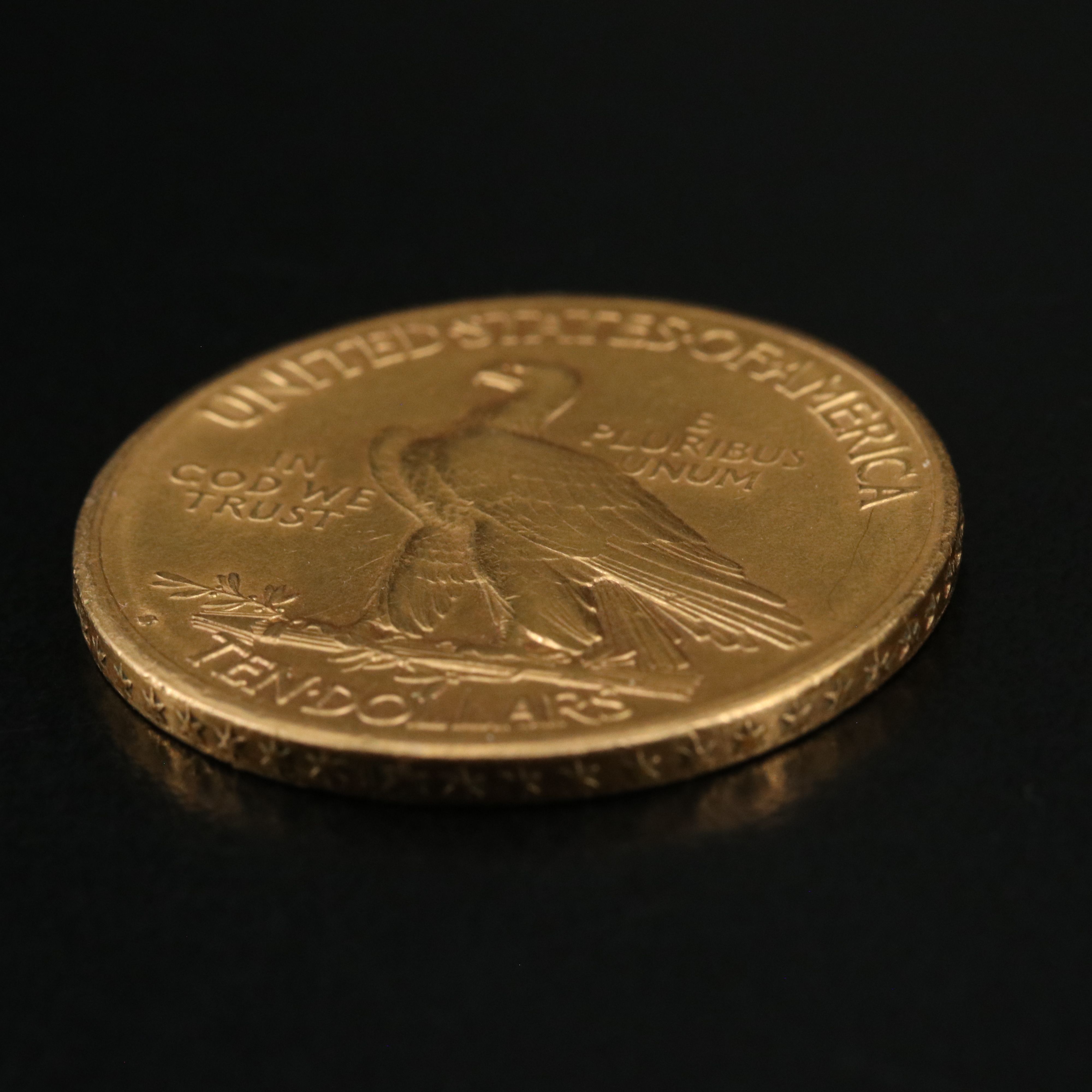 1914-S Ten Dollar Indian Gold Coin