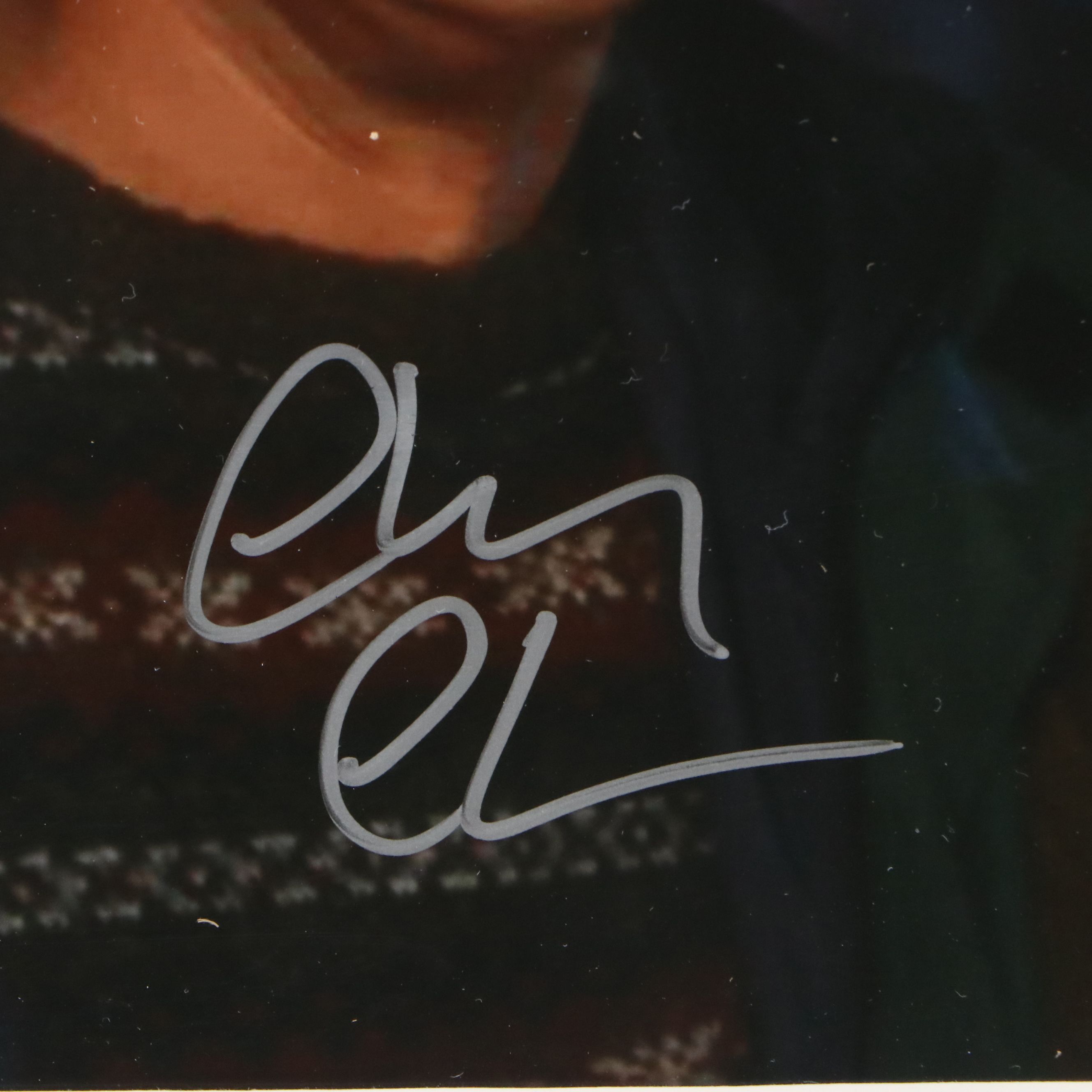 Chevy Chase Signed “Christmas Vacation” Movie Print in Matted Frame, Beckett