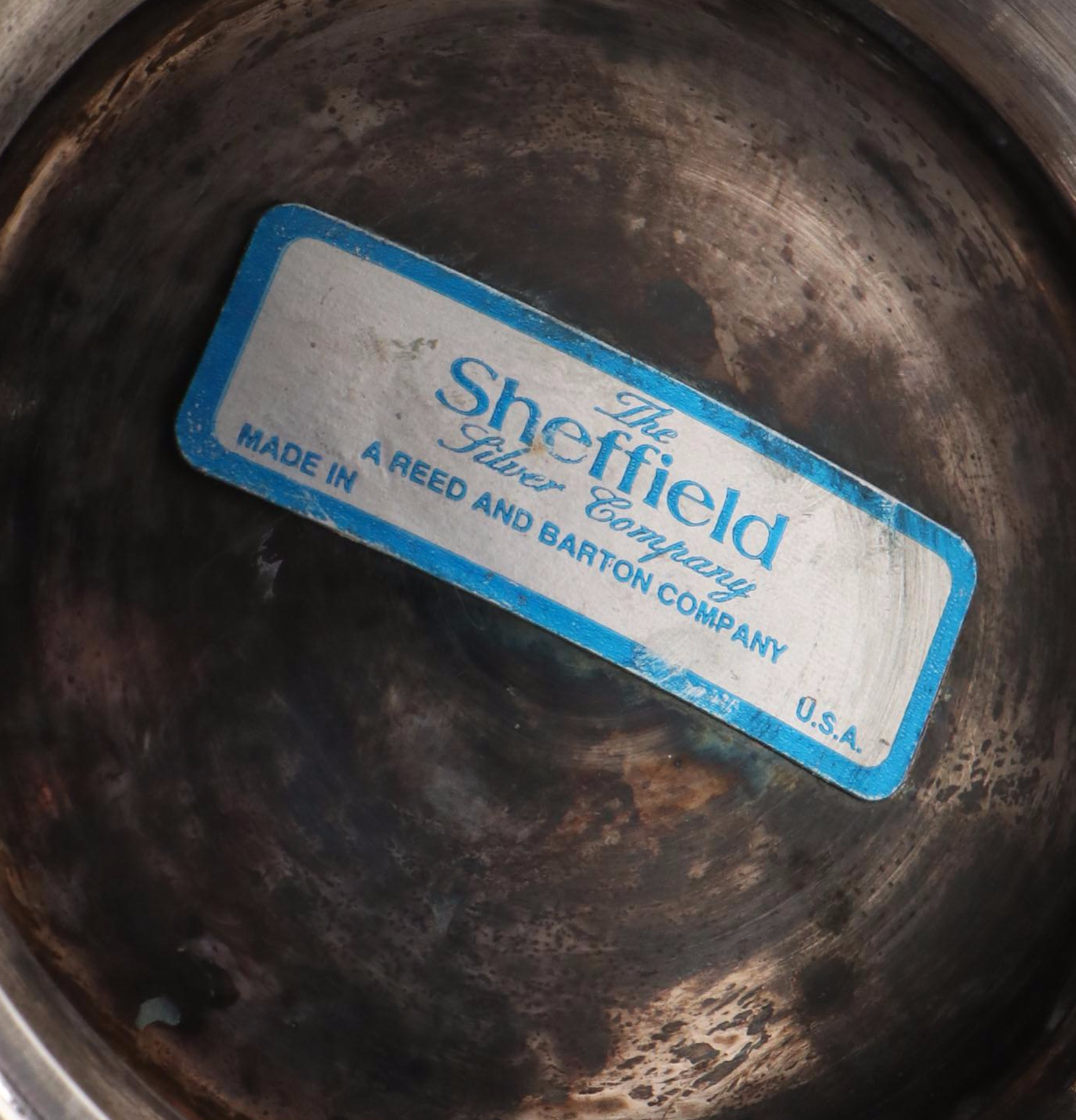 High Horse Studio Cachepot with Other Silver Plate Equestrian Trophies