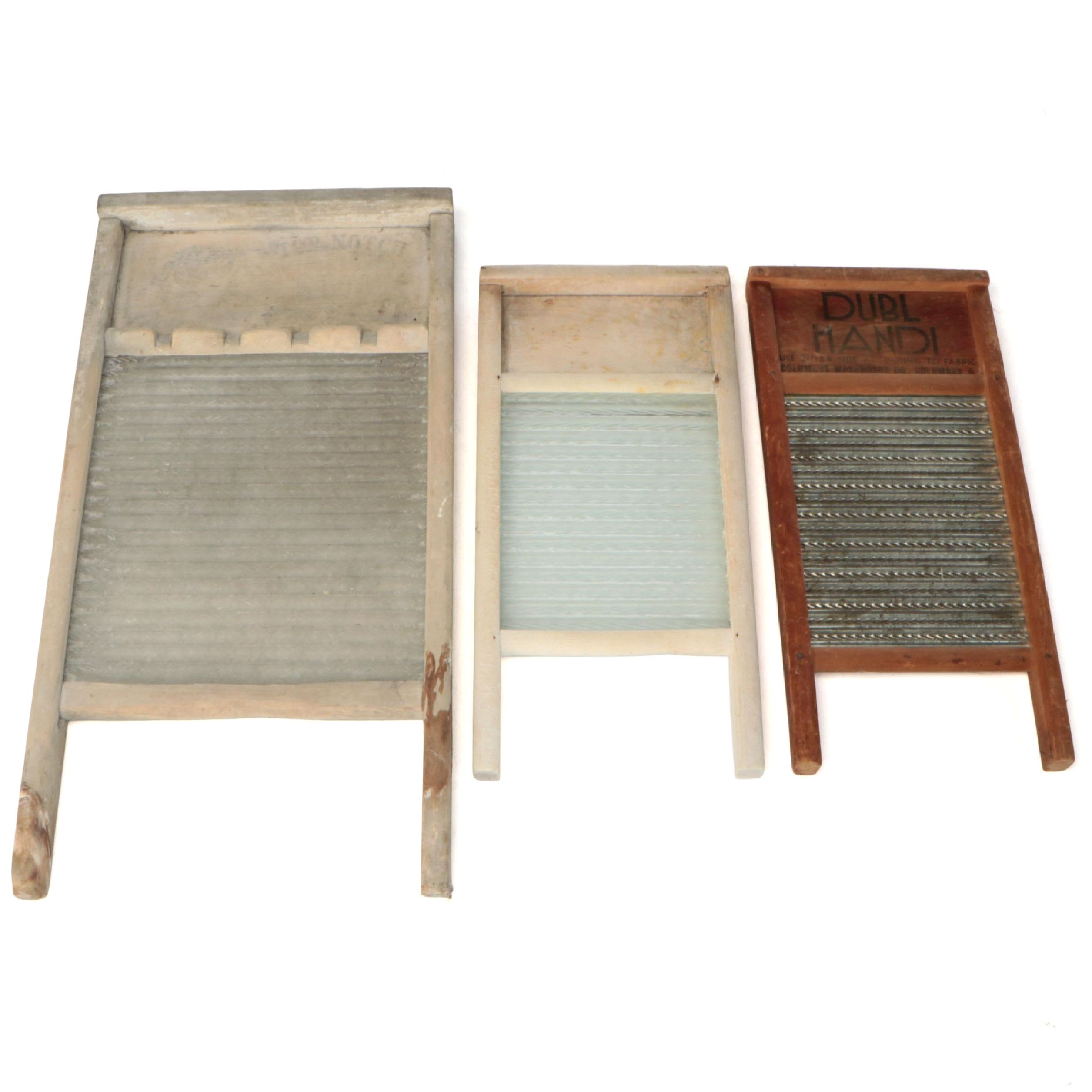 Columbus Washboard Co. Dubl Handi and Other Washboards