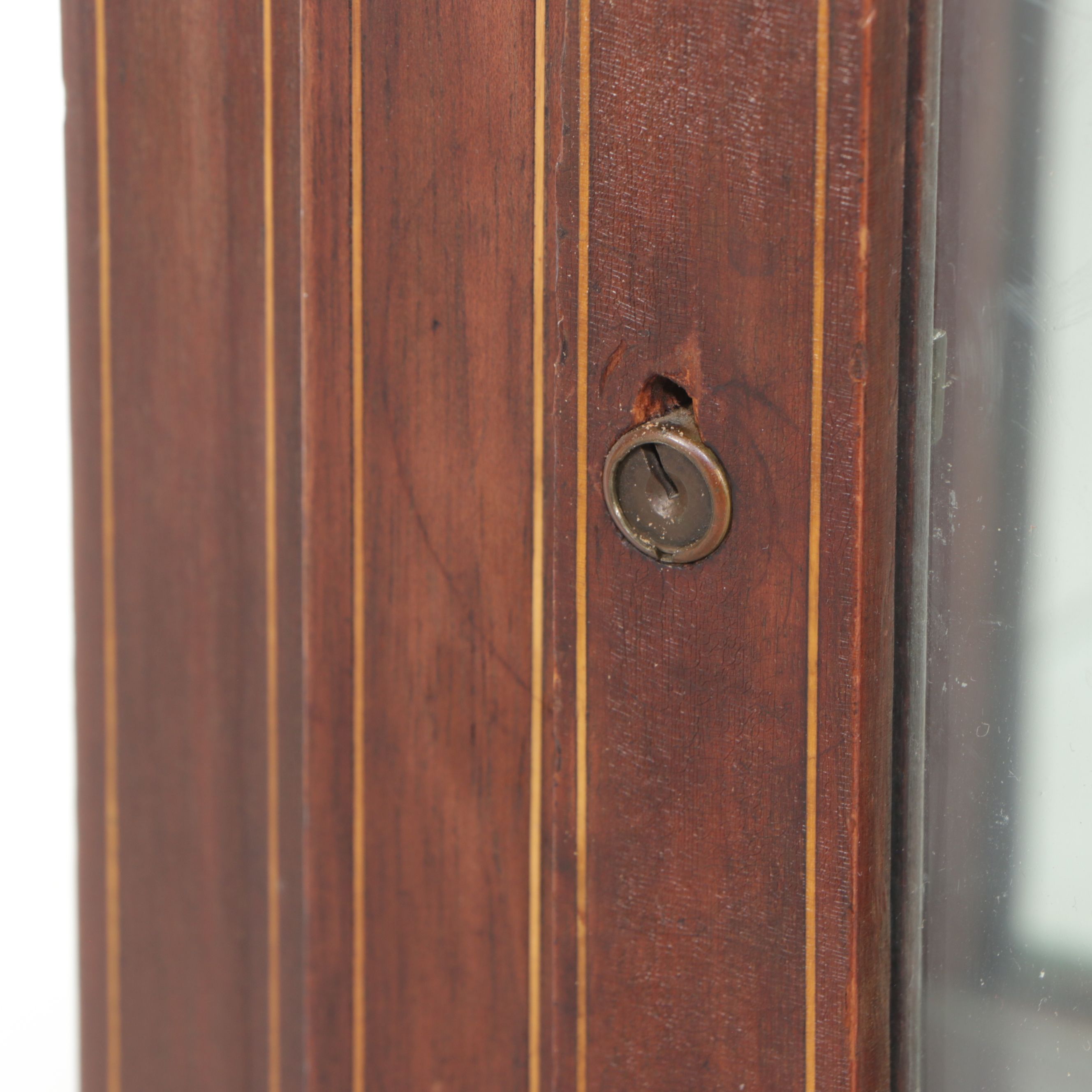 Mahogany Finish China Cabinet