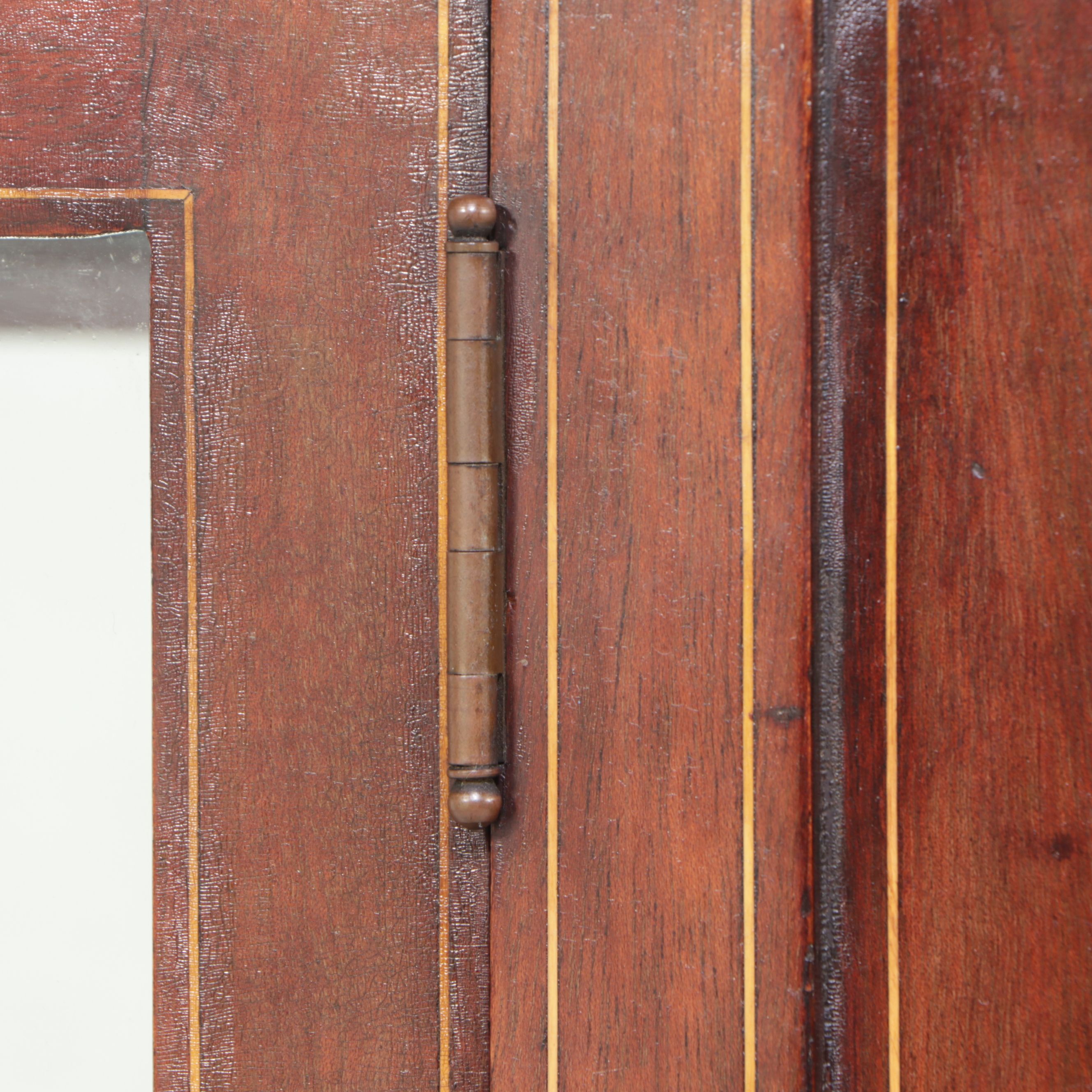 Mahogany Finish China Cabinet