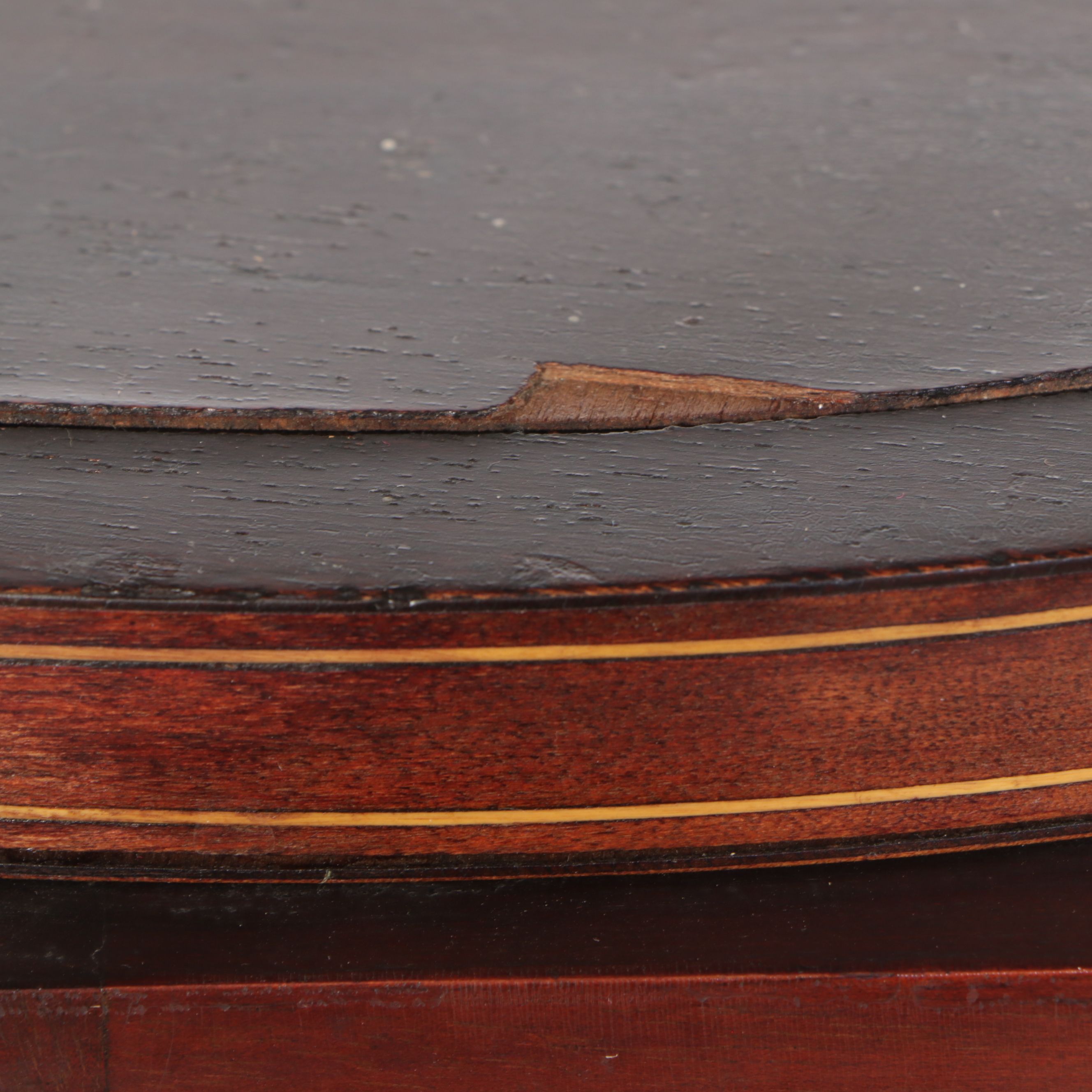 Mahogany Finish China Cabinet