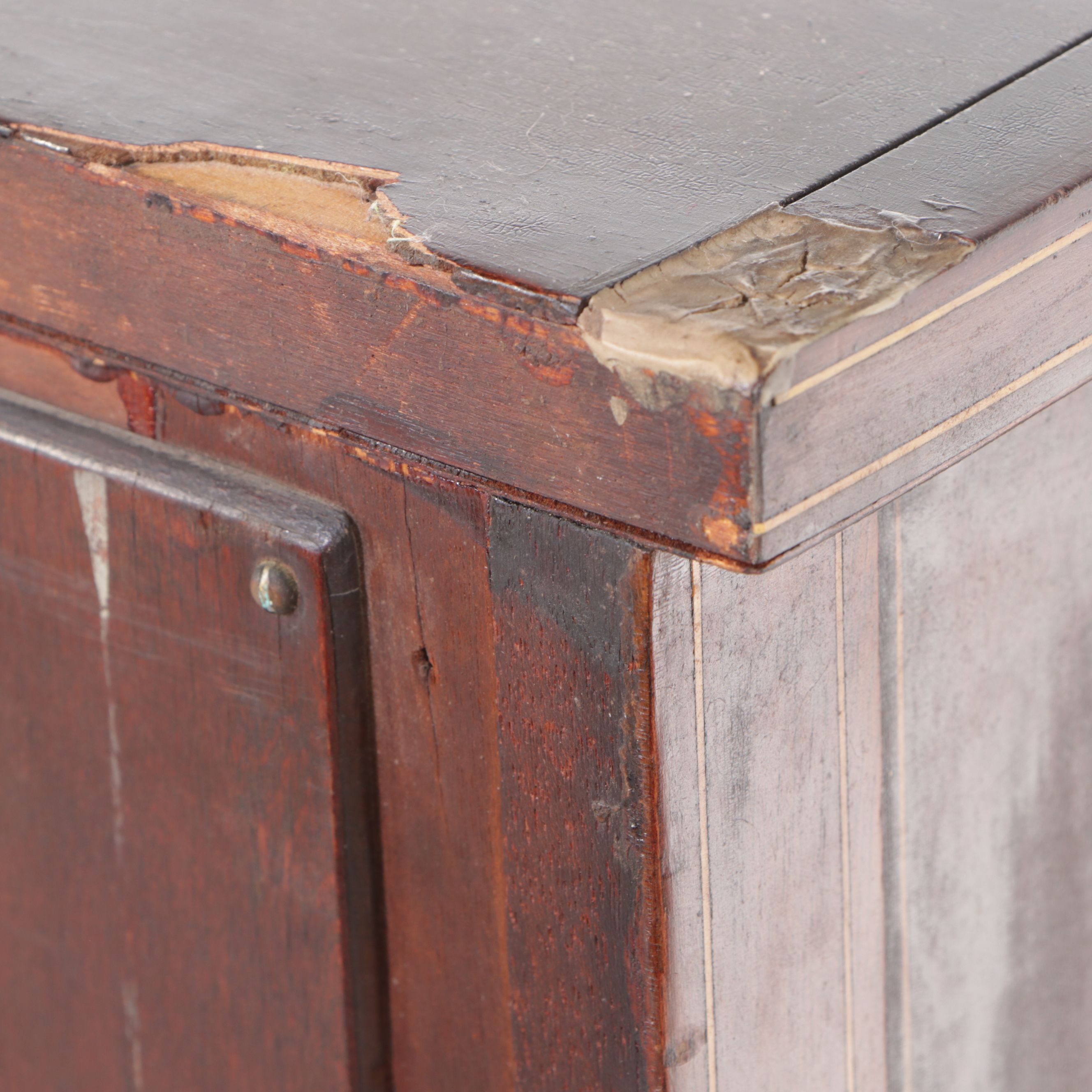 Mahogany Finish China Cabinet