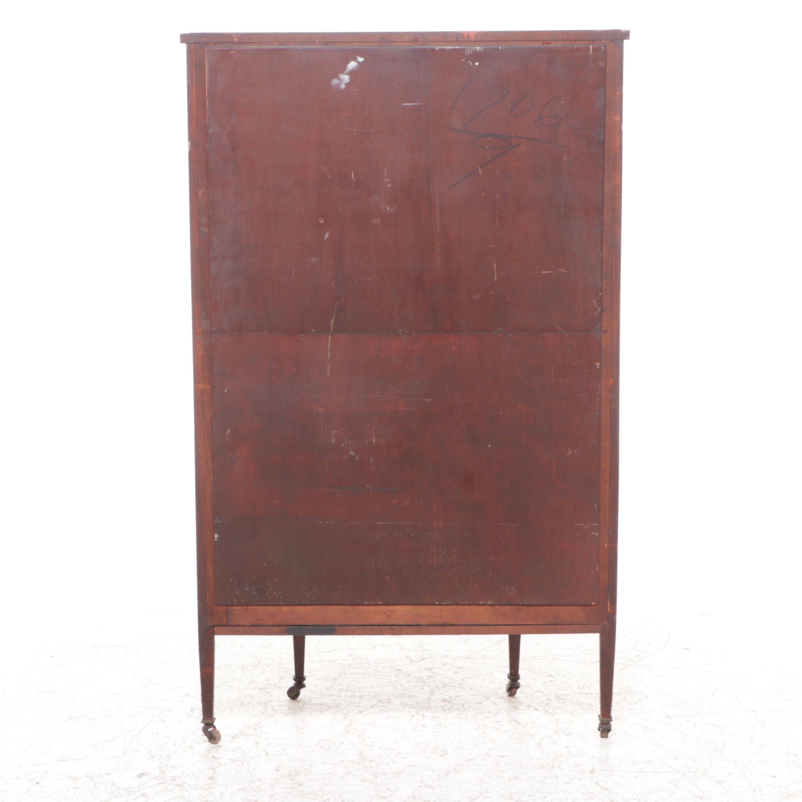 Mahogany Finish China Cabinet