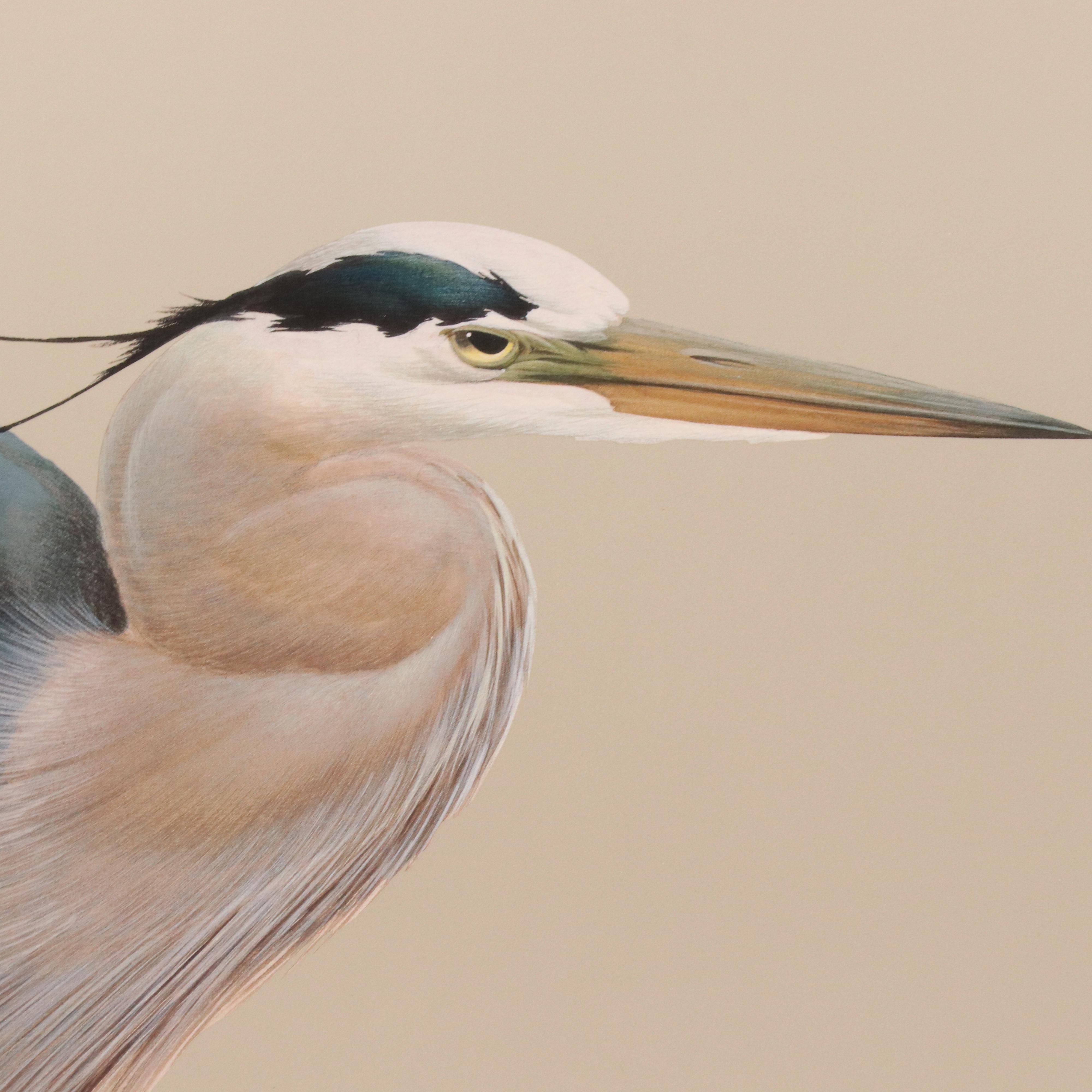 Art La May Offset Lithograph "Double Exposure"