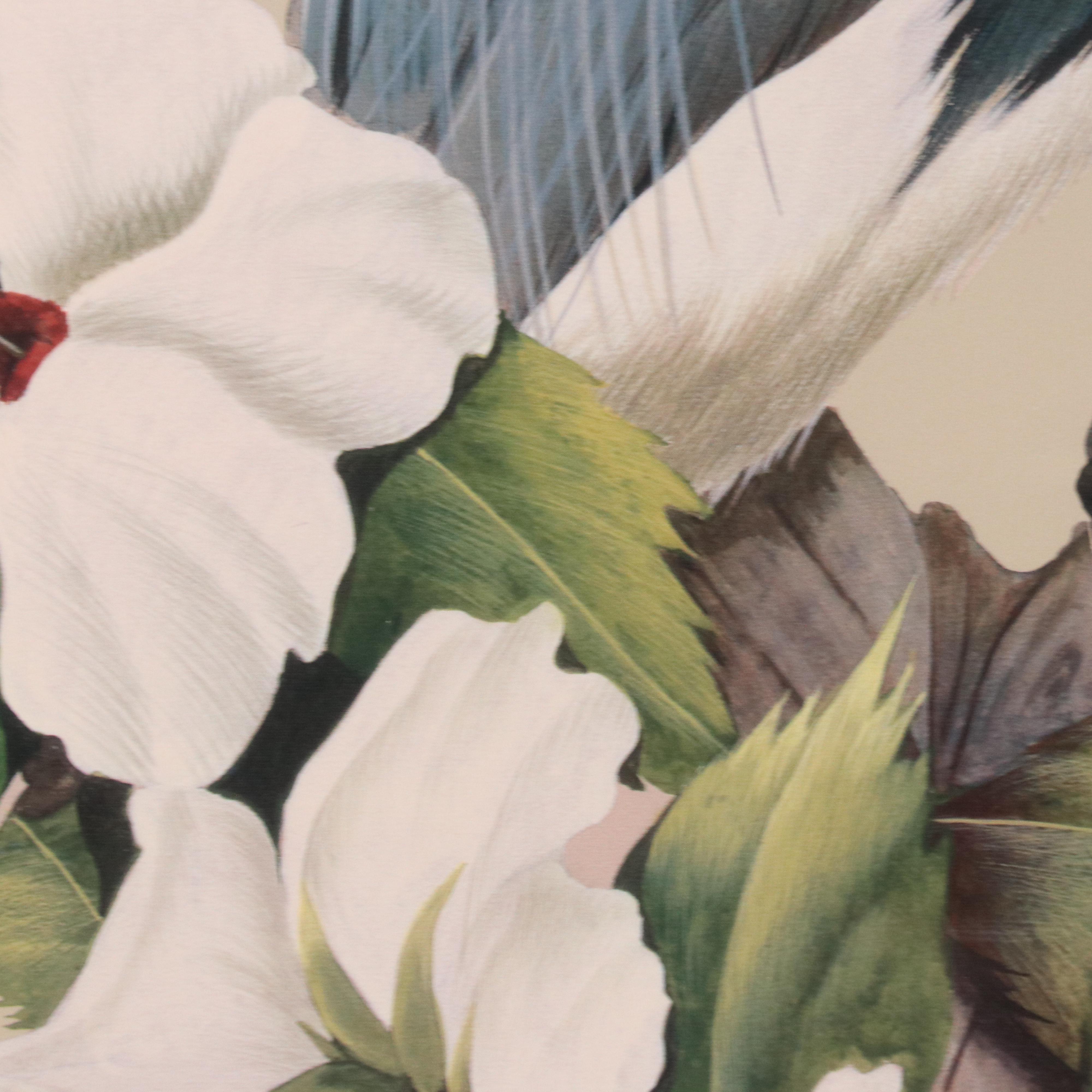 Art La May Offset Lithograph "Double Exposure"