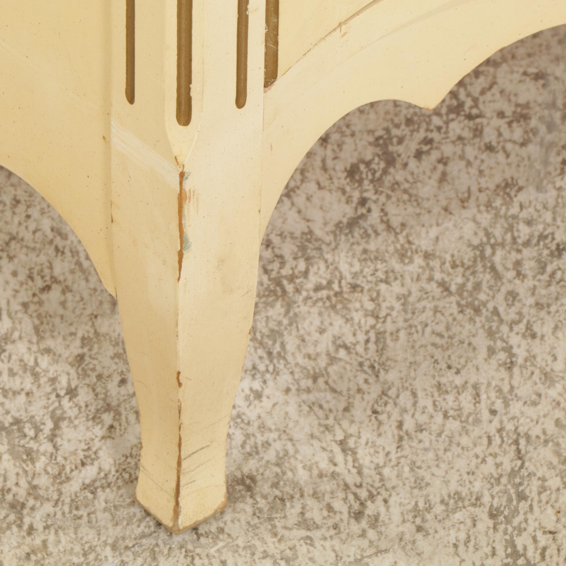 French Provincial Style Painted Commode, Mid to Late 20th Century