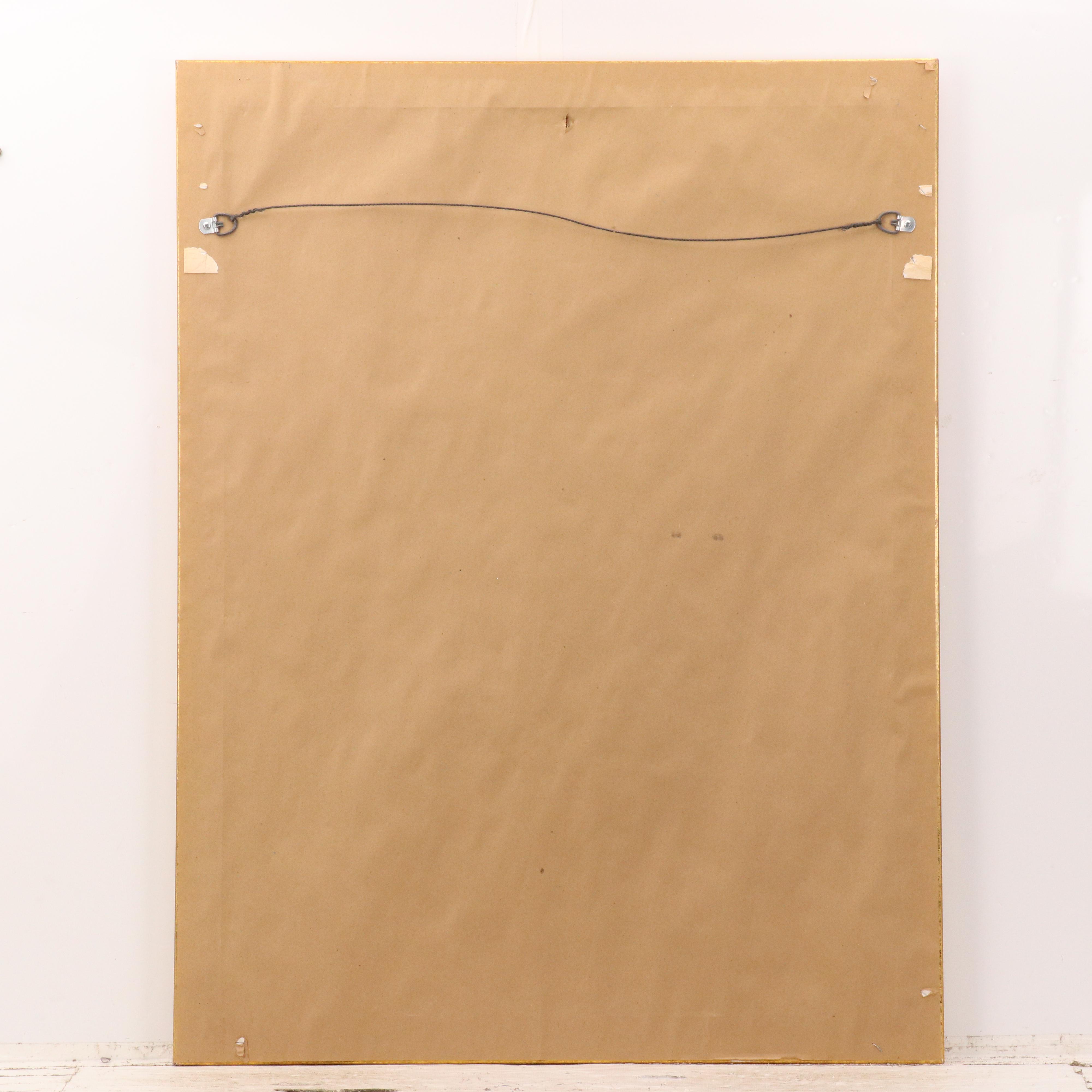 Art La May Offset Lithograph "Double Exposure"